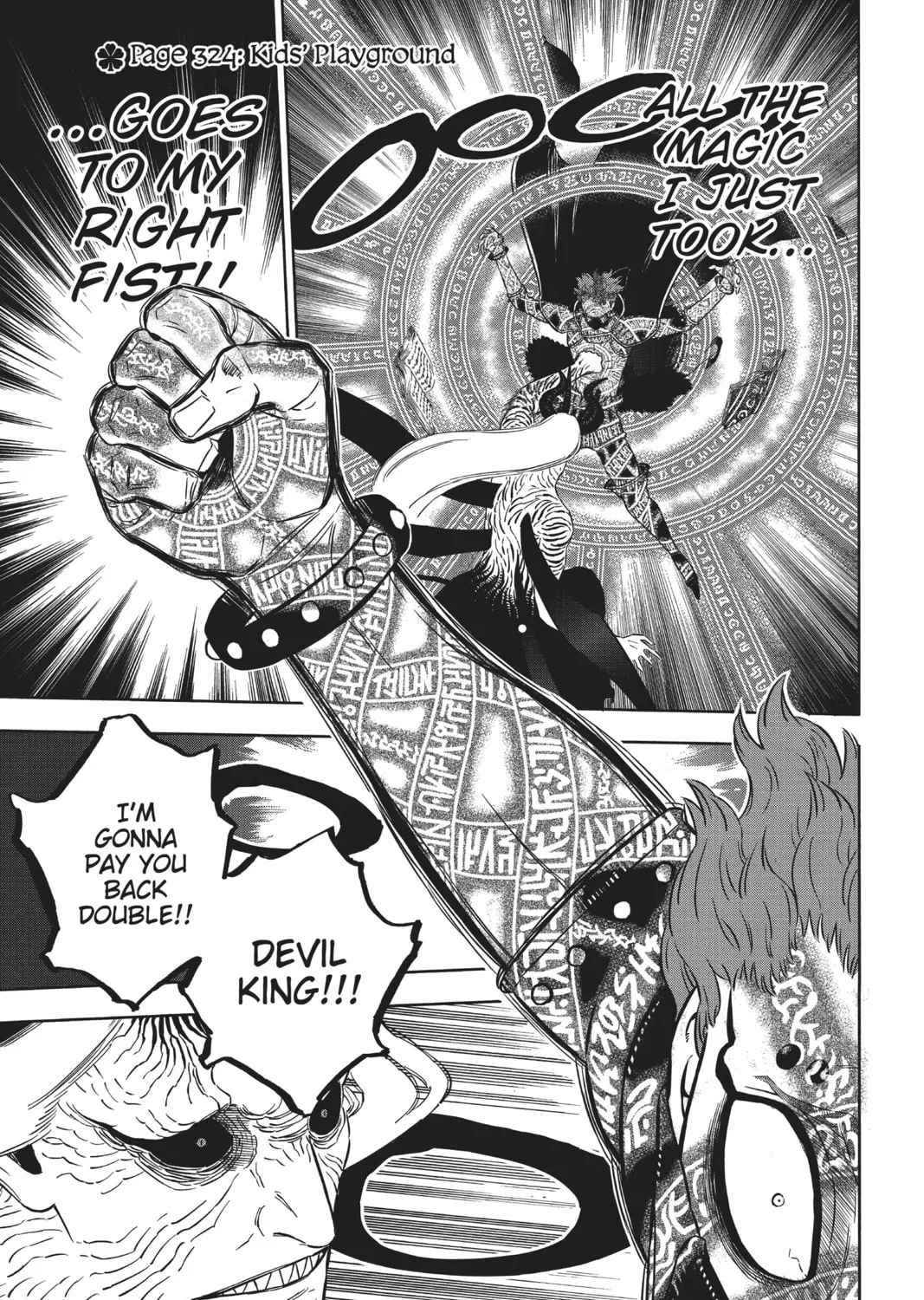 Read Black Clover chapter 324 image 0 on Lezhin