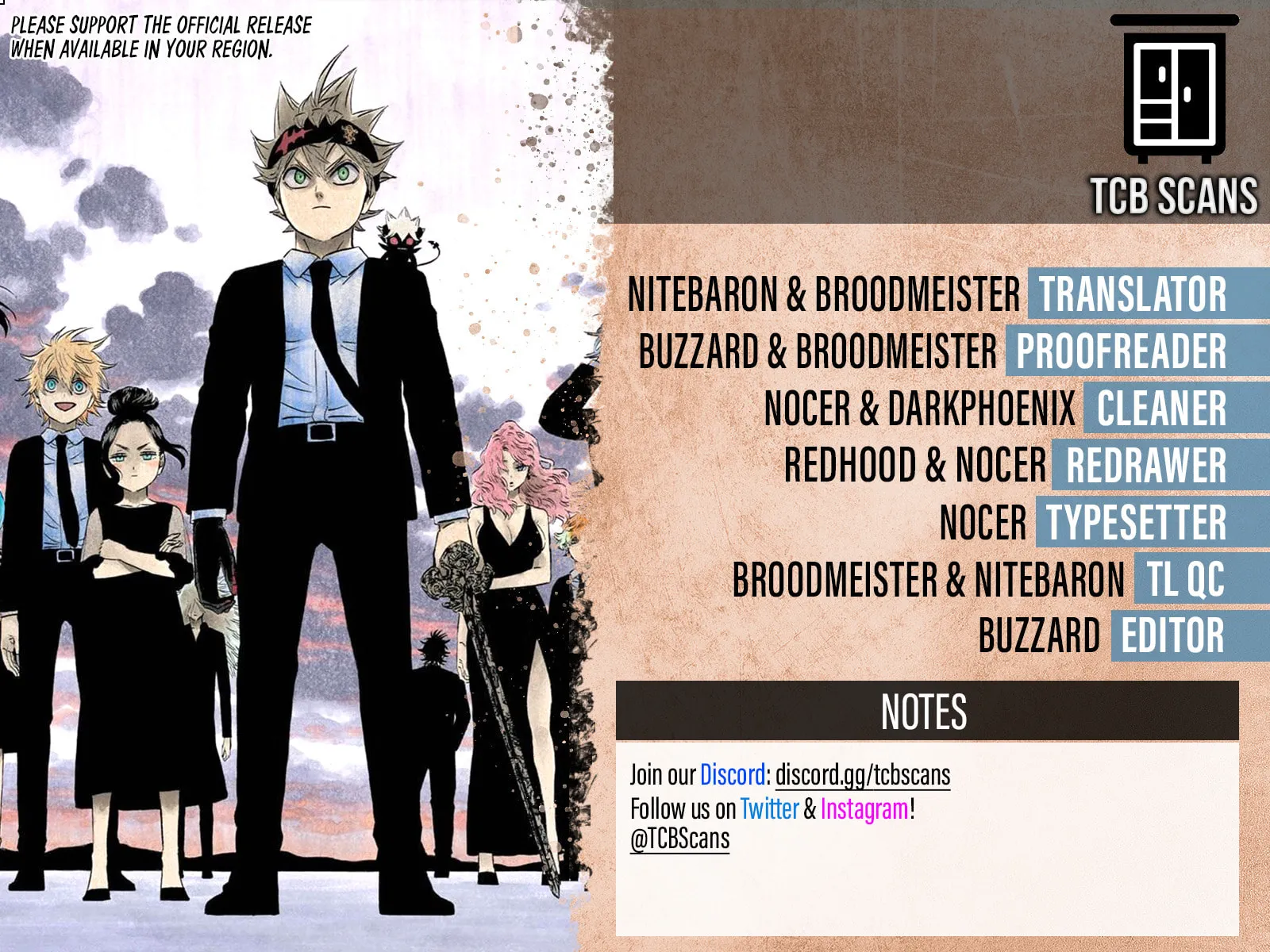Read Black Clover chapter 356 image 1 on Lezhin