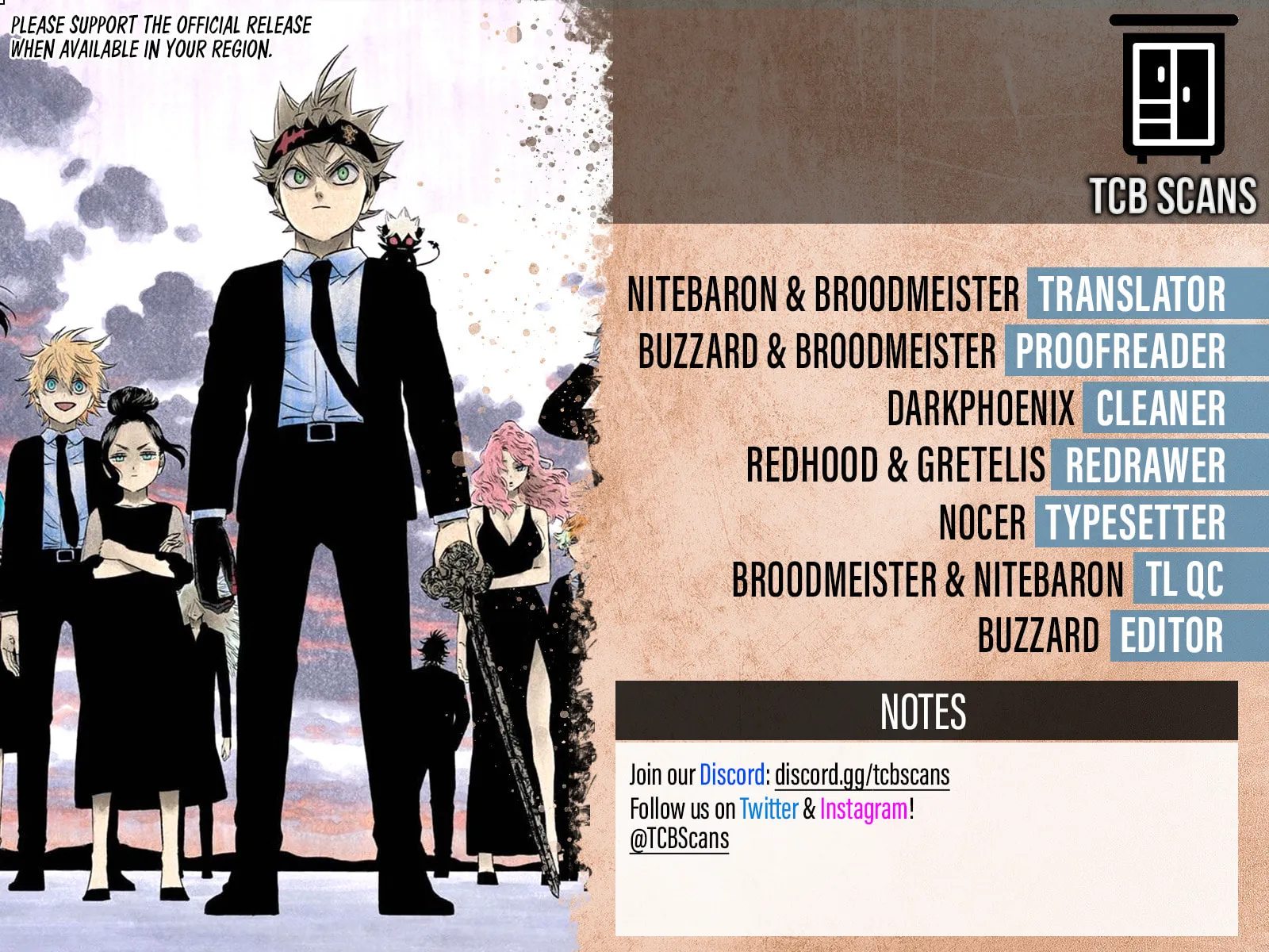 Read Black Clover chapter 357 image 1 on Lezhin