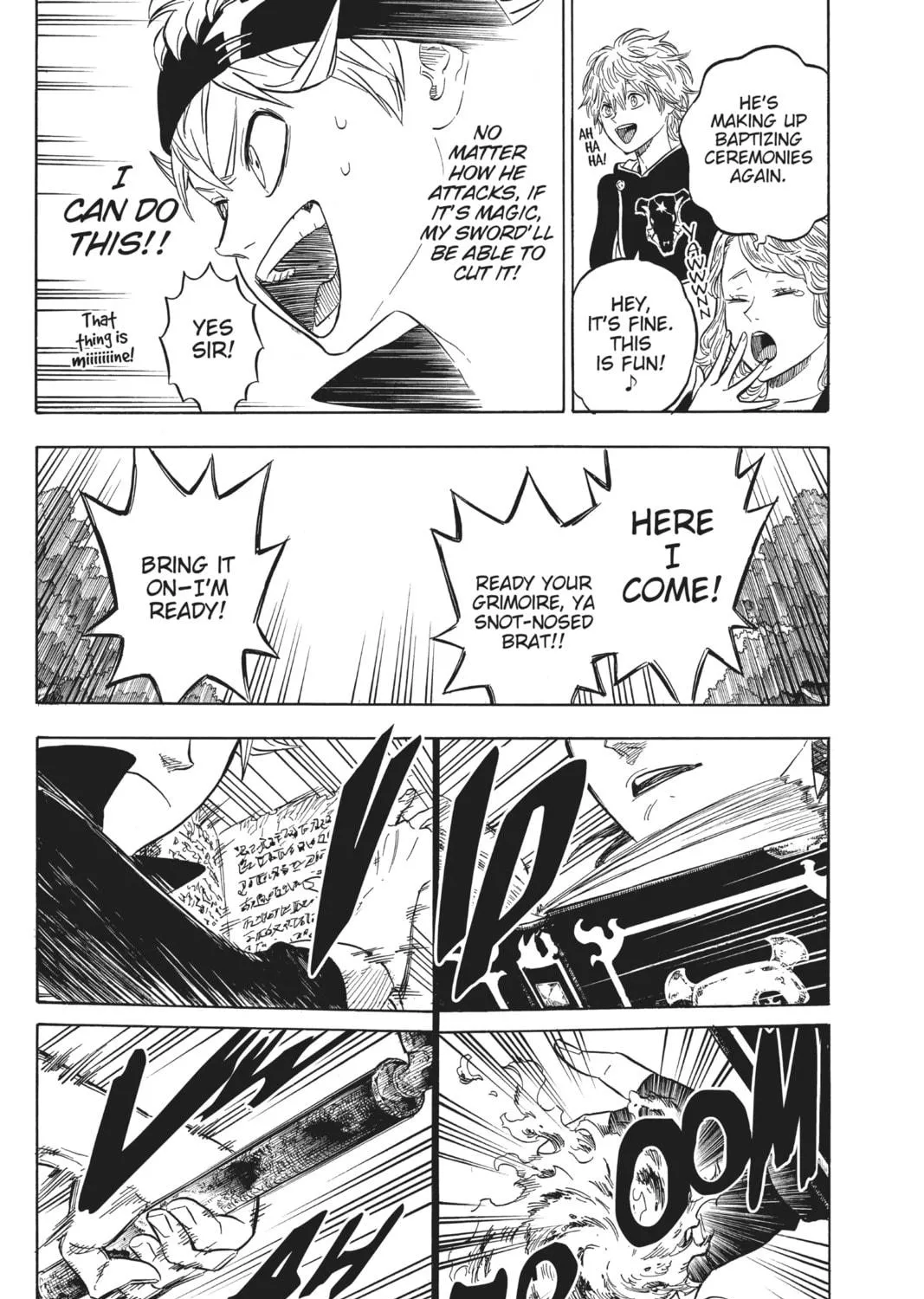 Read Black Clover chapter 4 image 16 on Lezhin