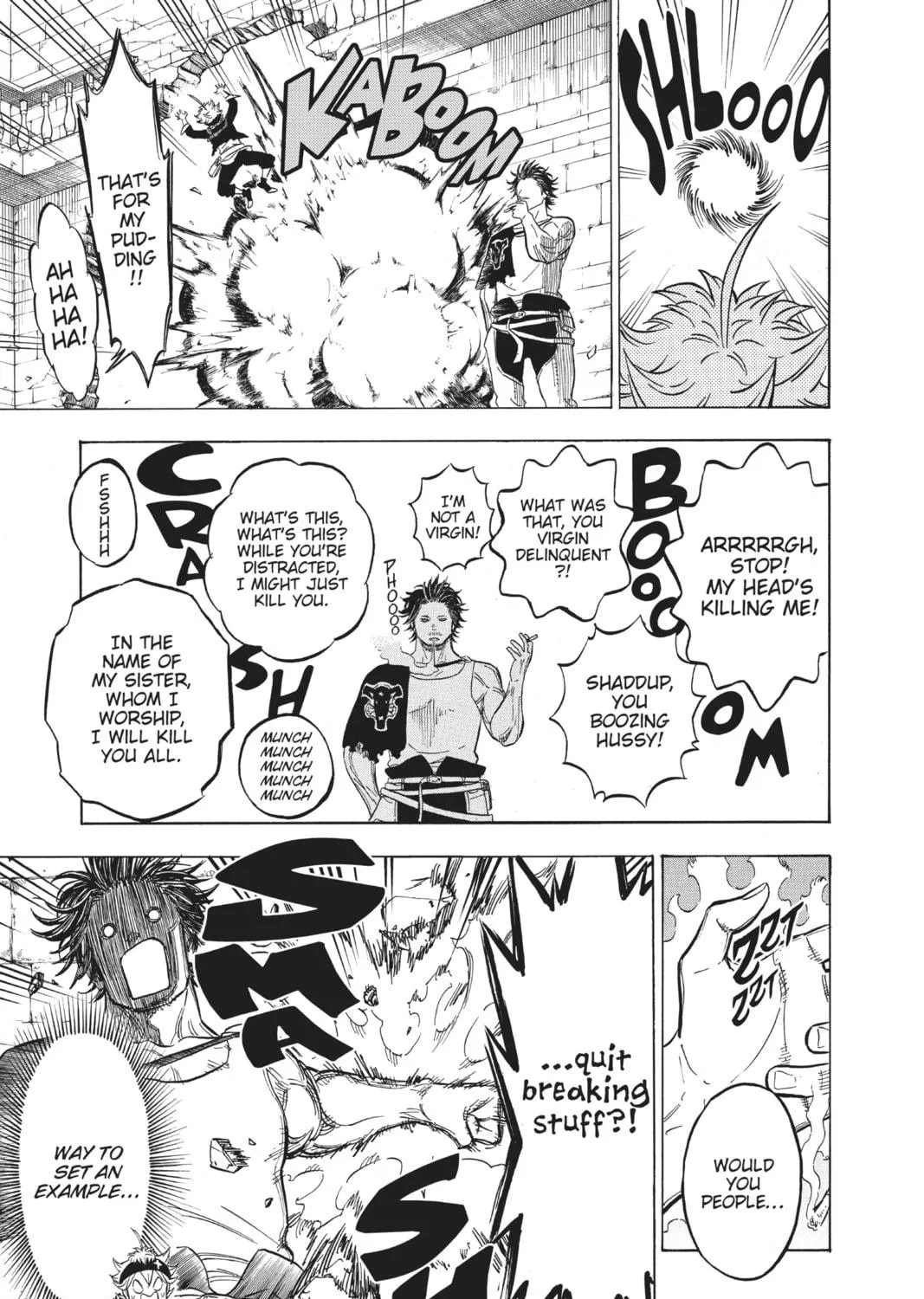 Read Black Clover chapter 4 image 4 on Lezhin