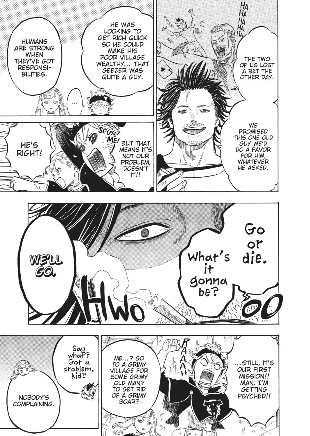 Read Black Clover chapter 6 image 8 on Lezhin