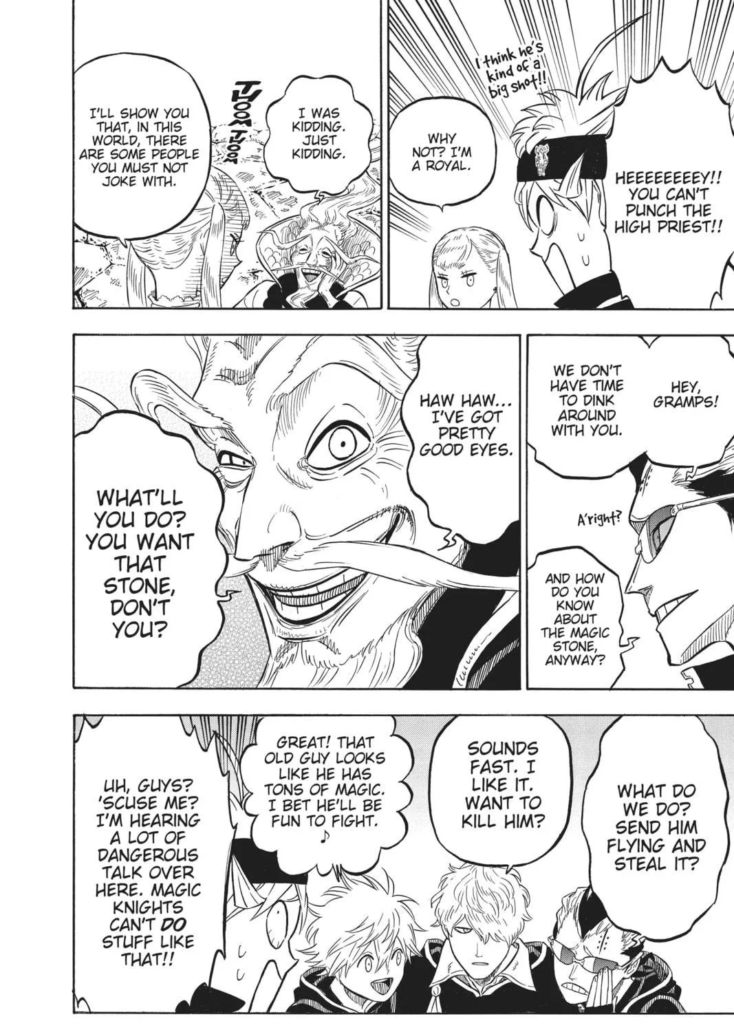 Read Black Clover chapter 60 image 4 on Lezhin