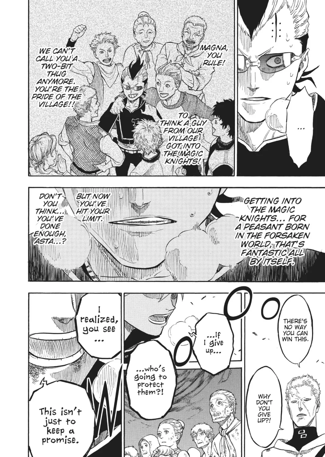 Read Black Clover chapter 8 image 14 on Lezhin