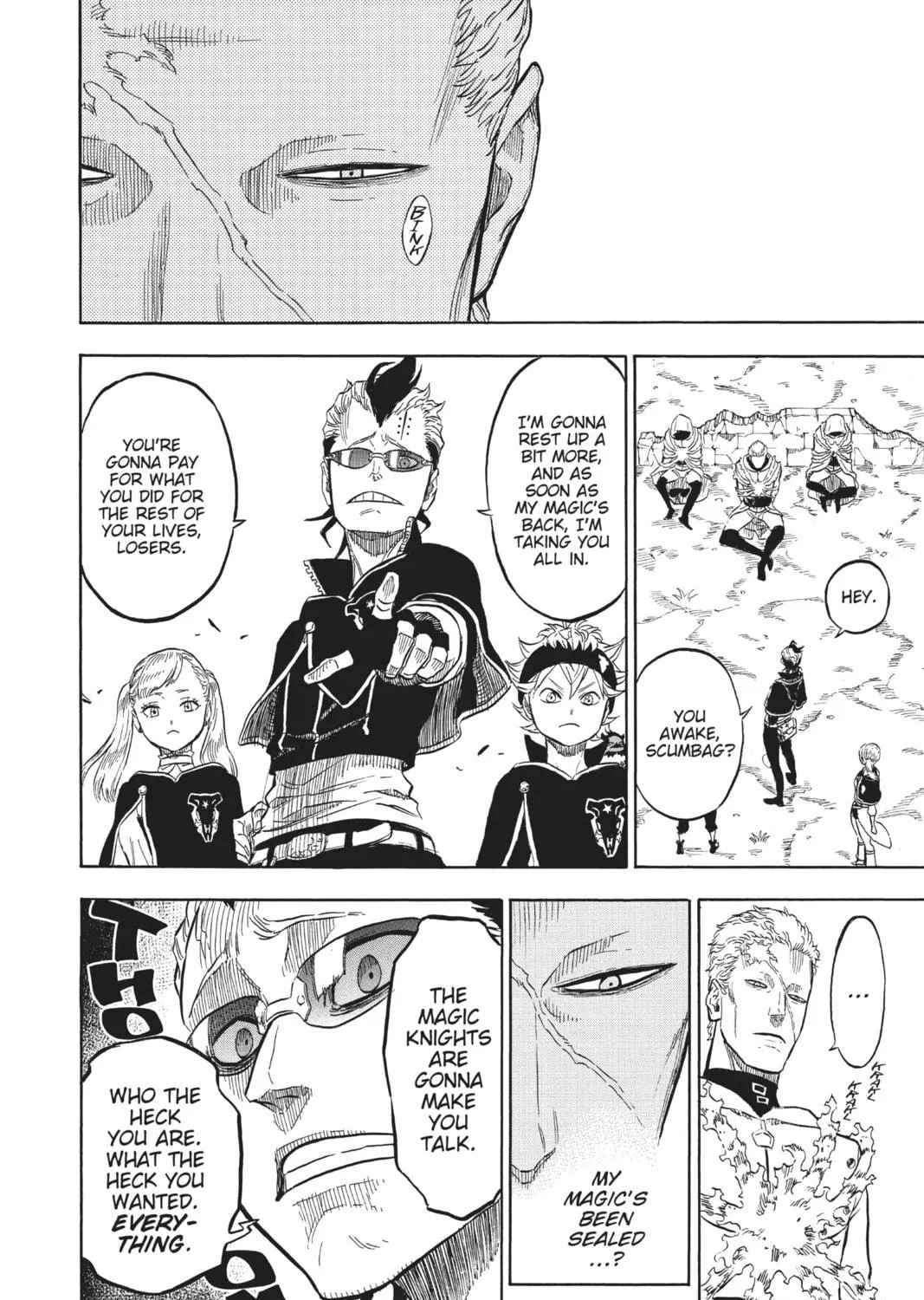 Read Black Clover chapter 9 image 18 on Lezhin