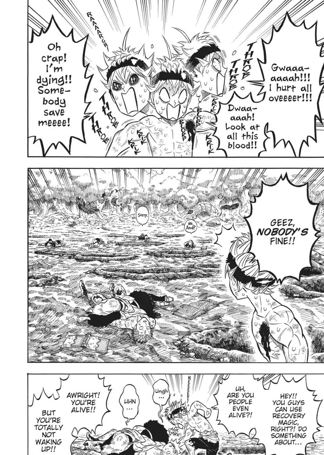 Read Black Clover chapter 98 image 14 on Lezhin