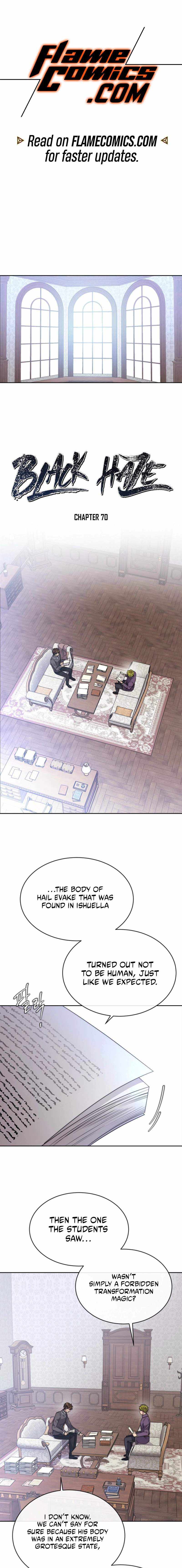 Read Black Haze (2025) chapter 70 image 1 on Lezhin
