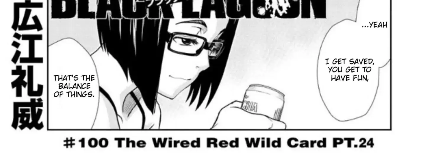 Read Black Lagoon chapter 100 image 1 on Lezhin