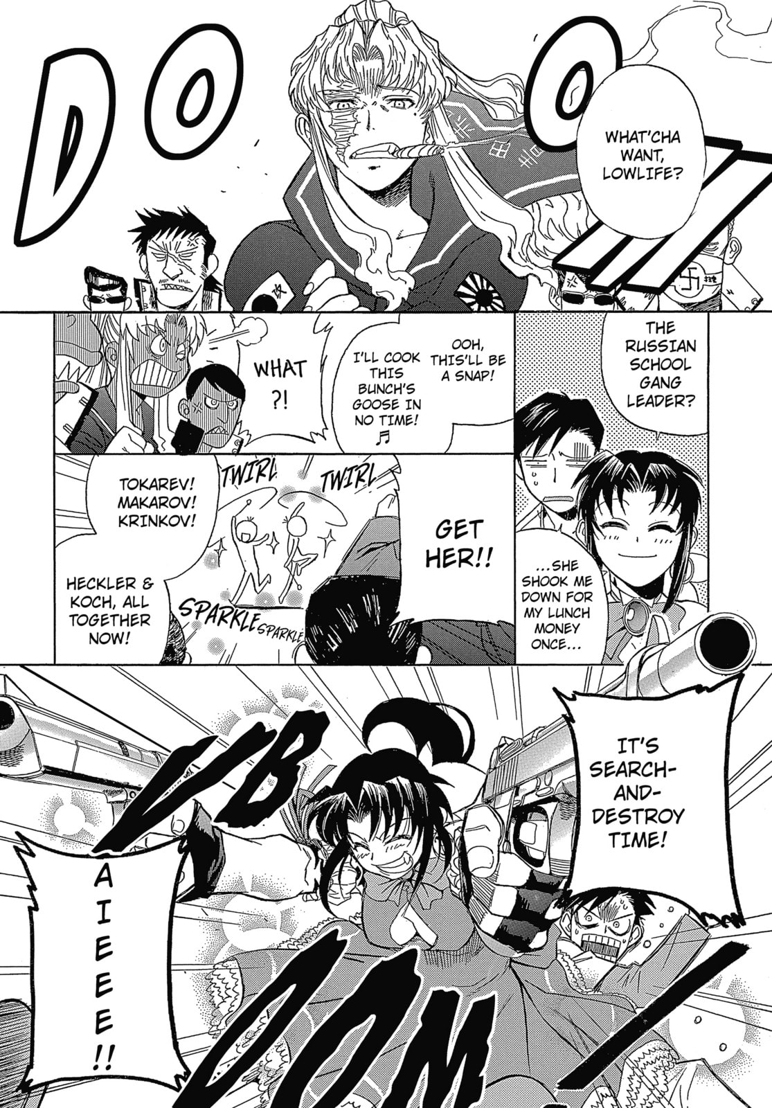 Read Black Lagoon chapter 12.1 image 1 on Lezhin