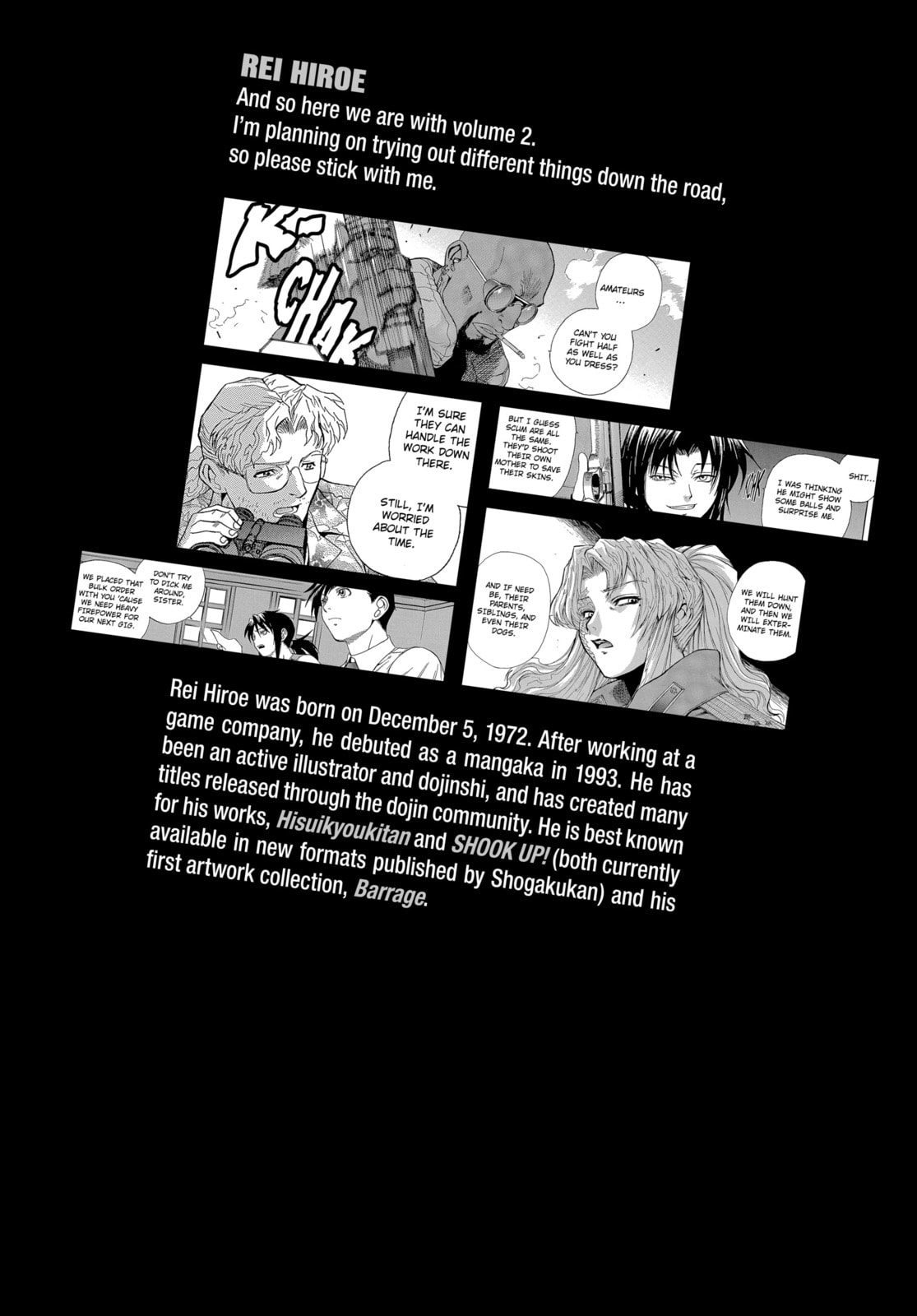 Read Black Lagoon chapter 12.1 image 5 on Lezhin
