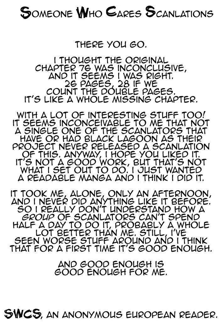 Read Black Lagoon chapter 76.6 image 27 on Lezhin