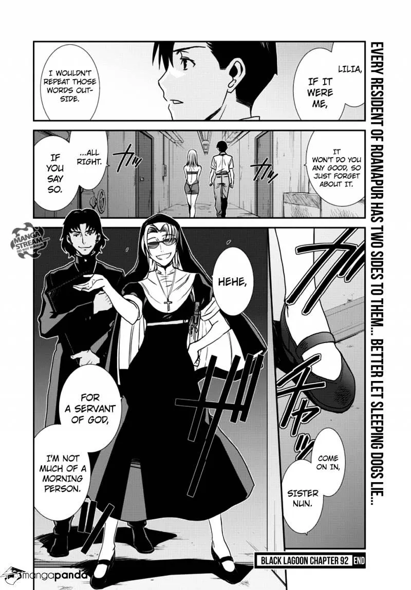 Read Black Lagoon chapter 92 image 15 on Lezhin