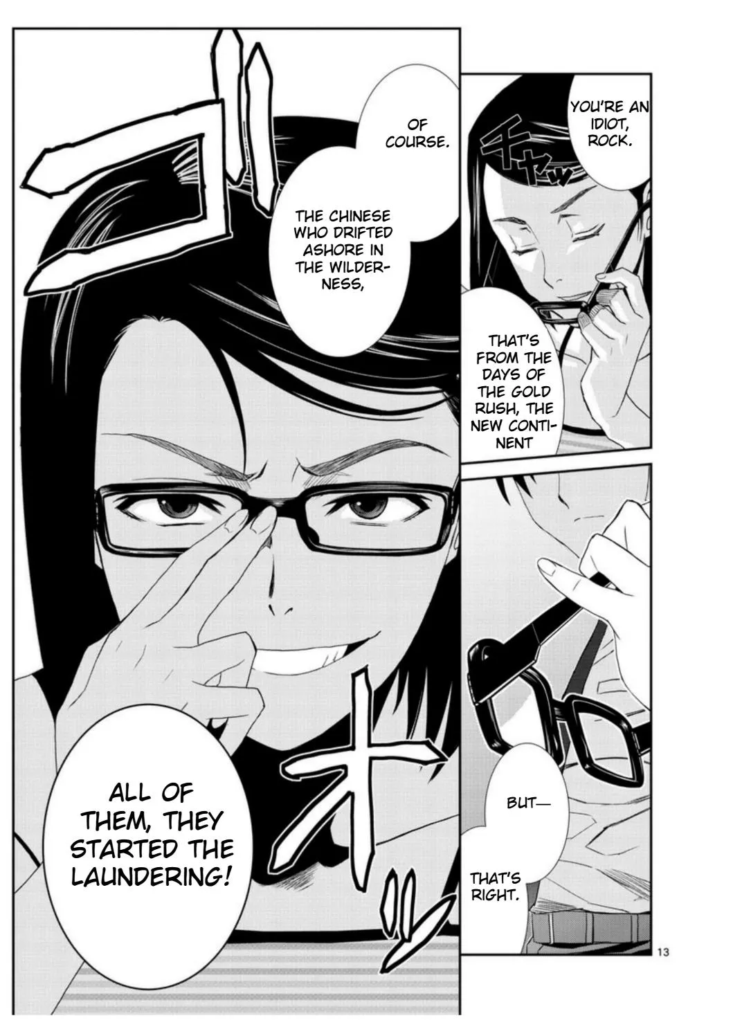 Read Black Lagoon chapter 94 image 12 on Lezhin