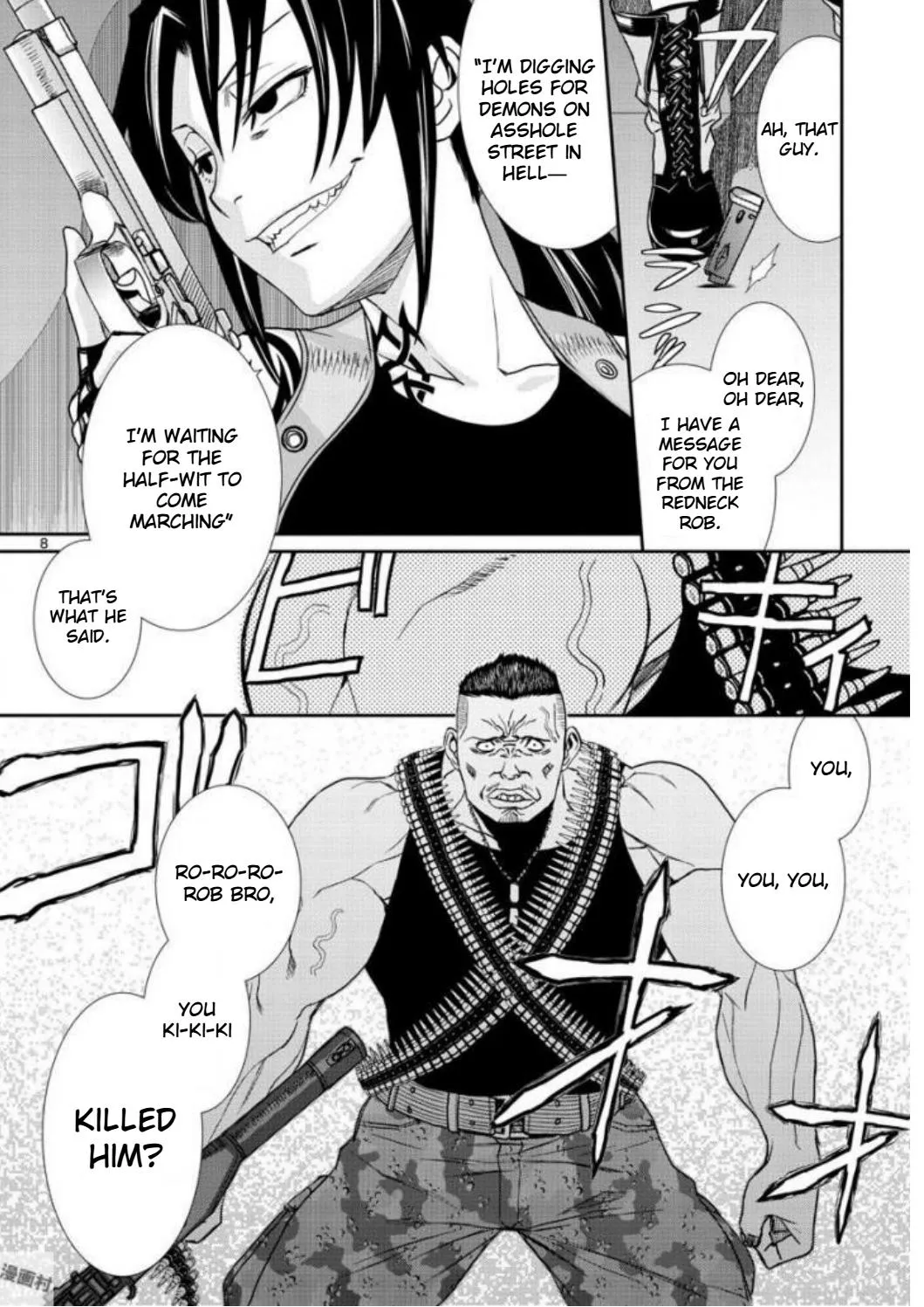 Read Black Lagoon chapter 96 image 7 on Lezhin