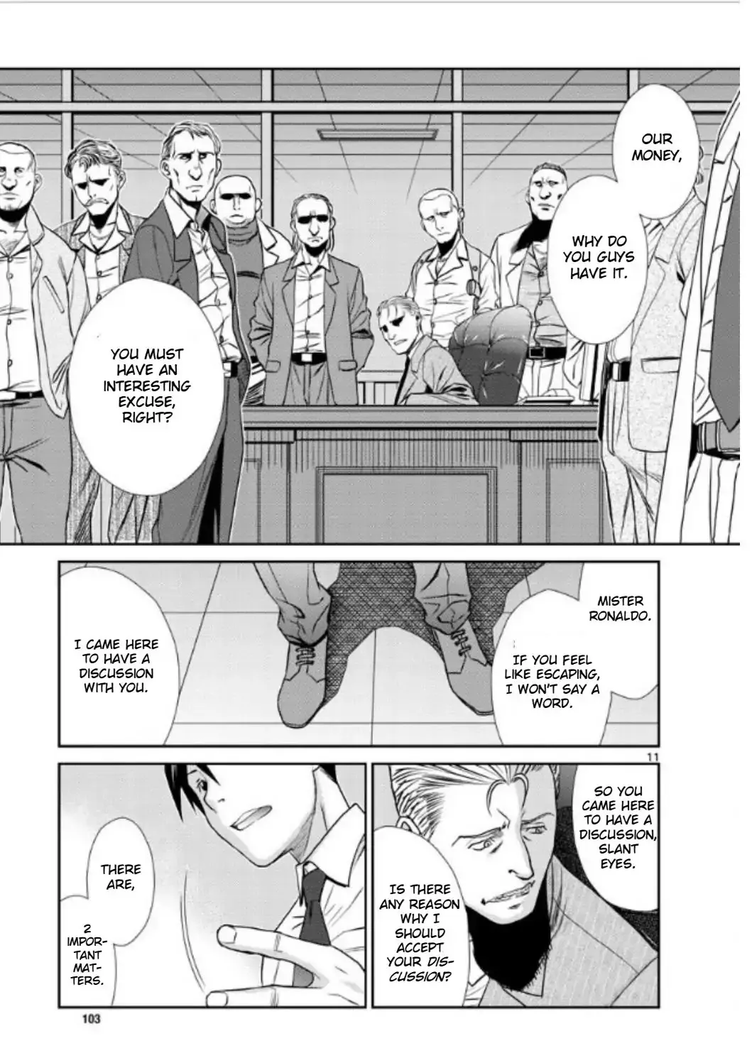Read Black Lagoon chapter 98 image 10 on Lezhin