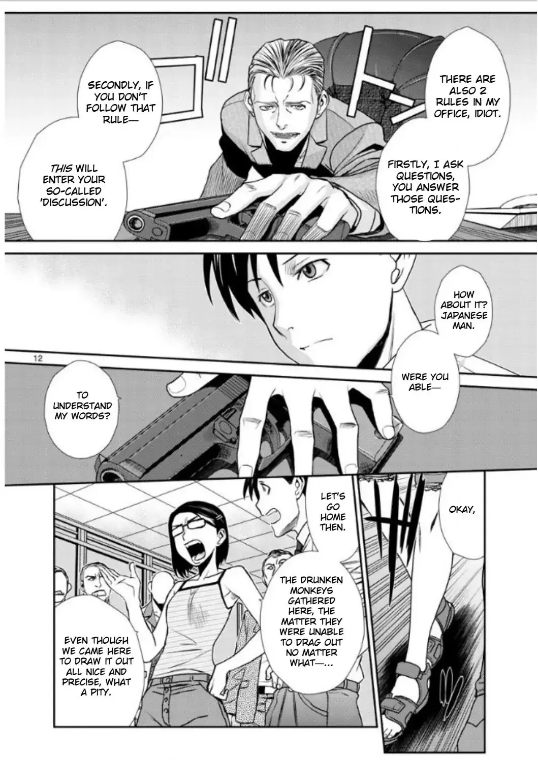 Read Black Lagoon chapter 98 image 11 on Lezhin