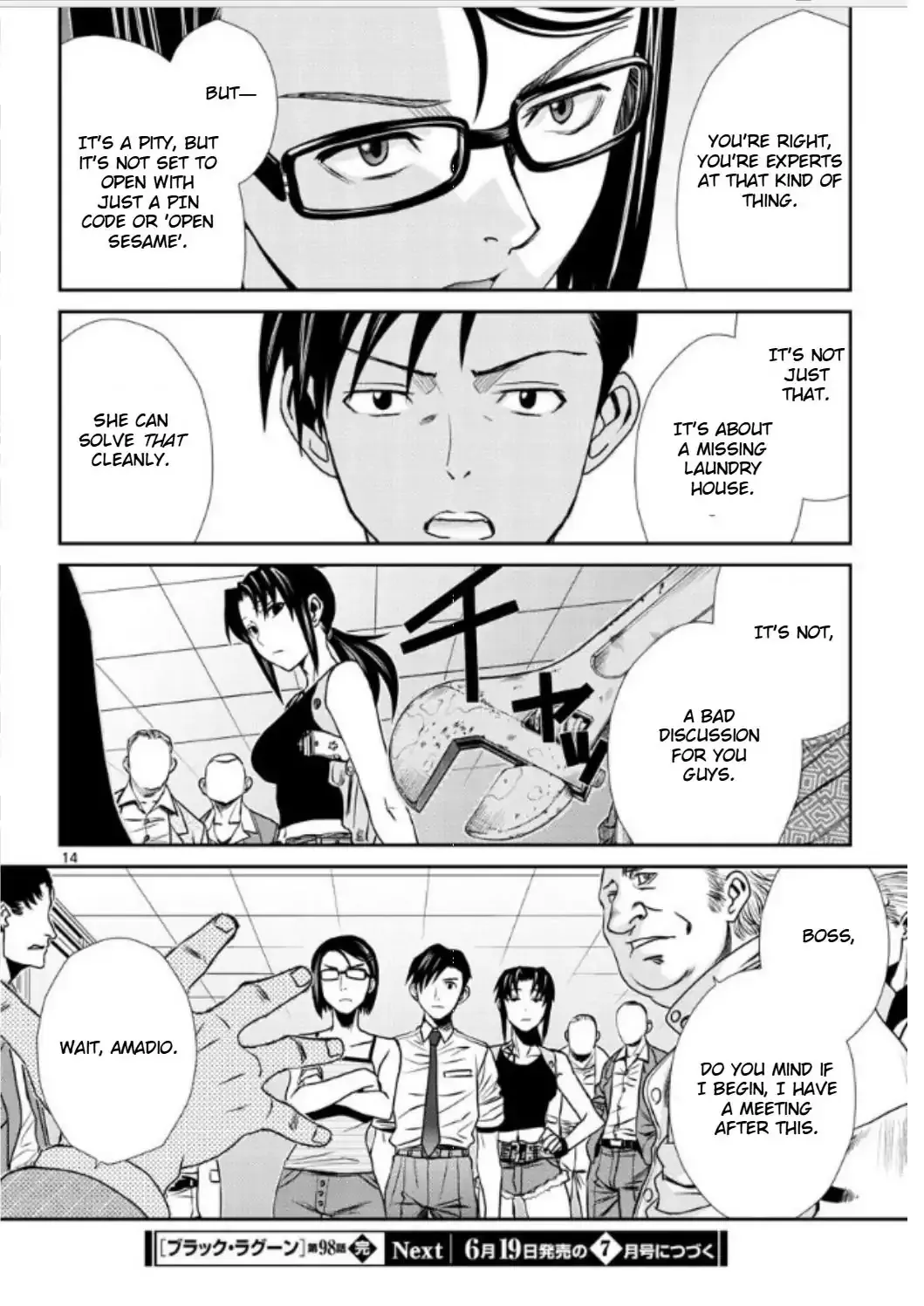 Read Black Lagoon chapter 98 image 13 on Lezhin