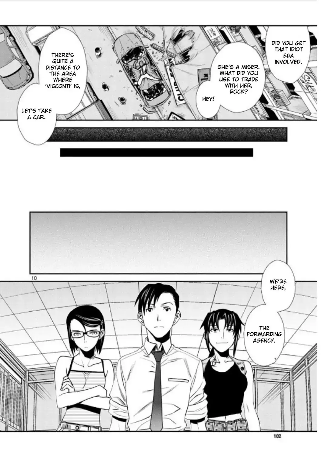 Read Black Lagoon chapter 98 image 9 on Lezhin