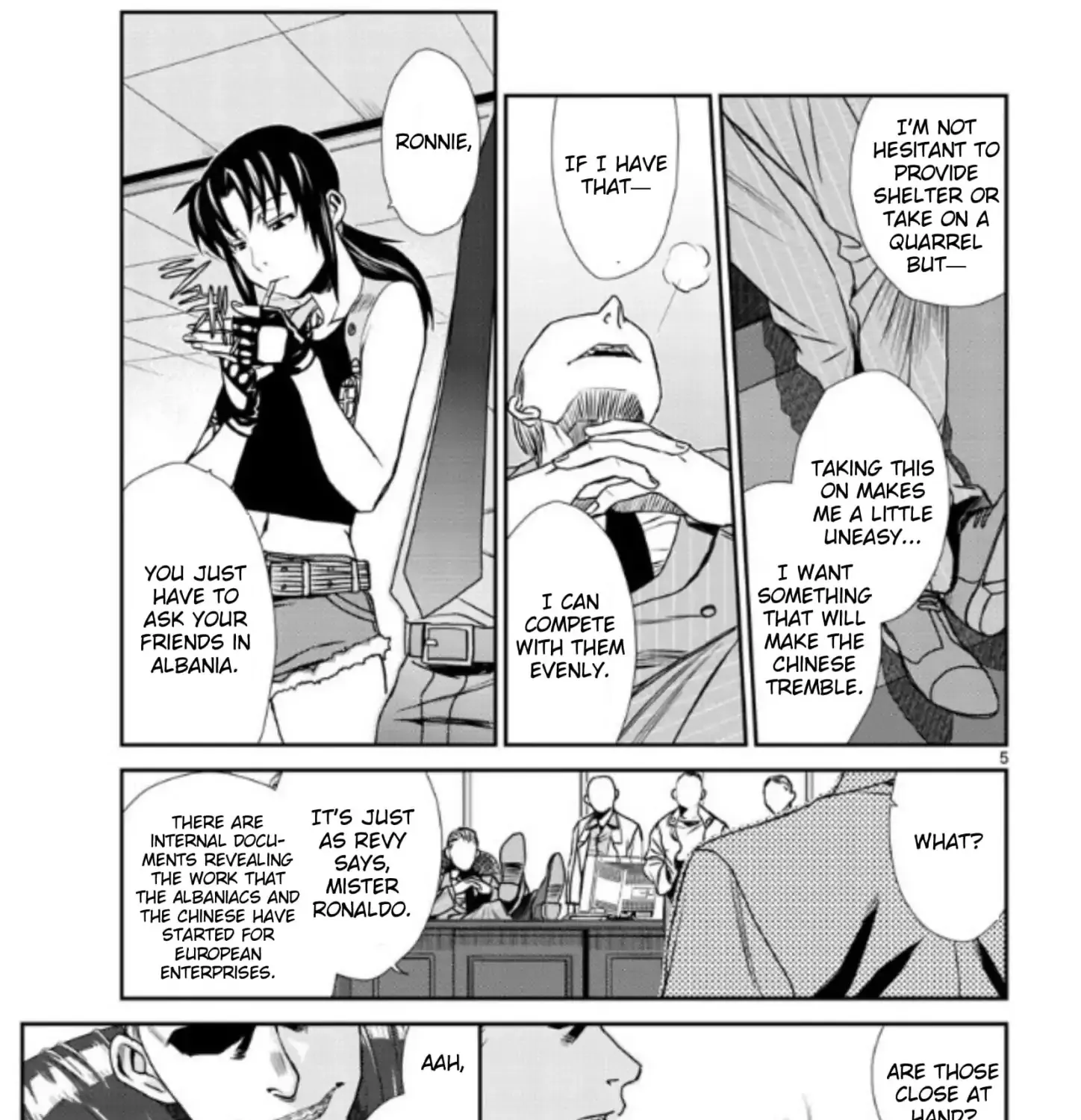 Read Black Lagoon chapter 99 image 8 on Lezhin