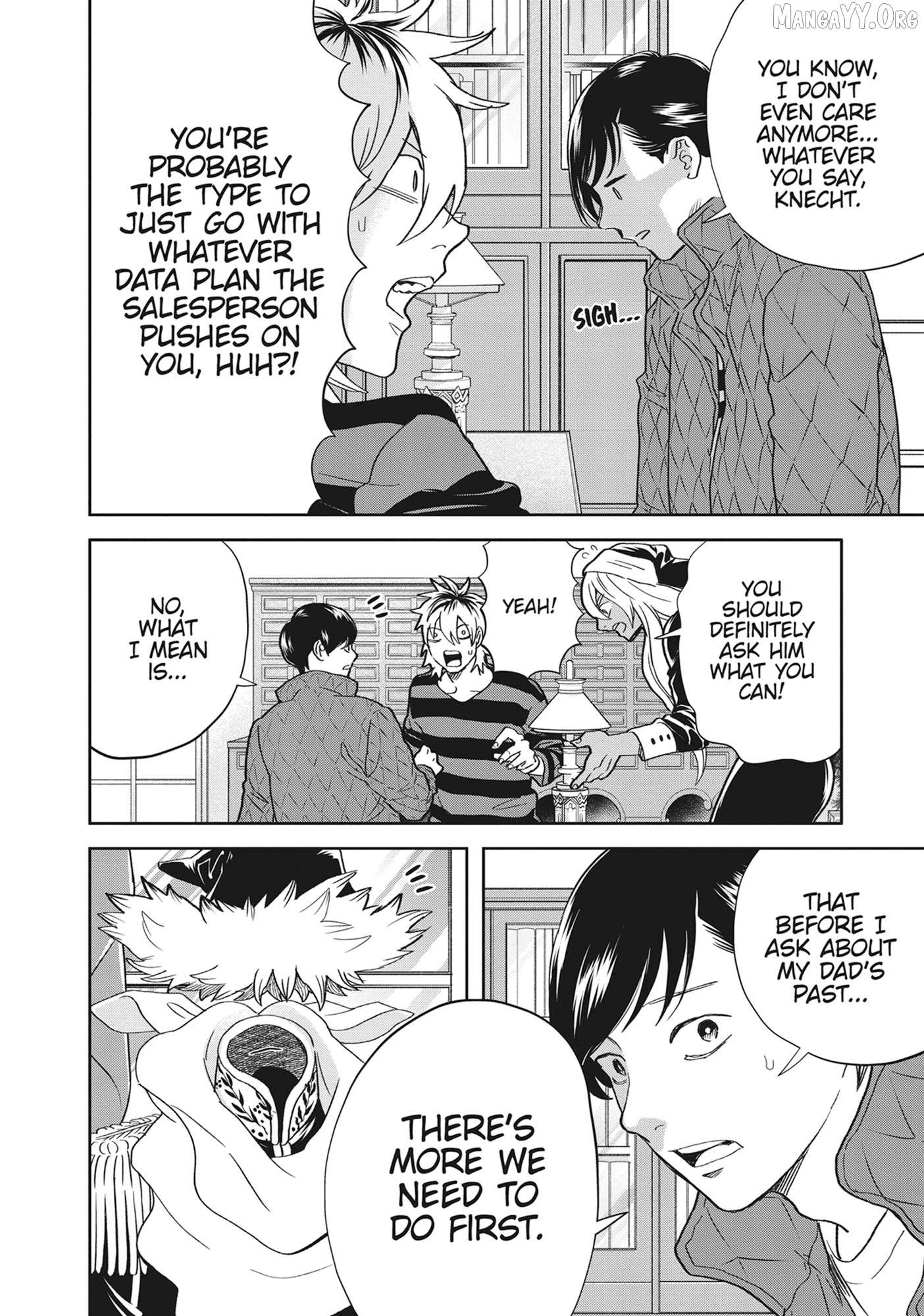 Read Black Night Parade chapter 46 image 4 on Lezhin