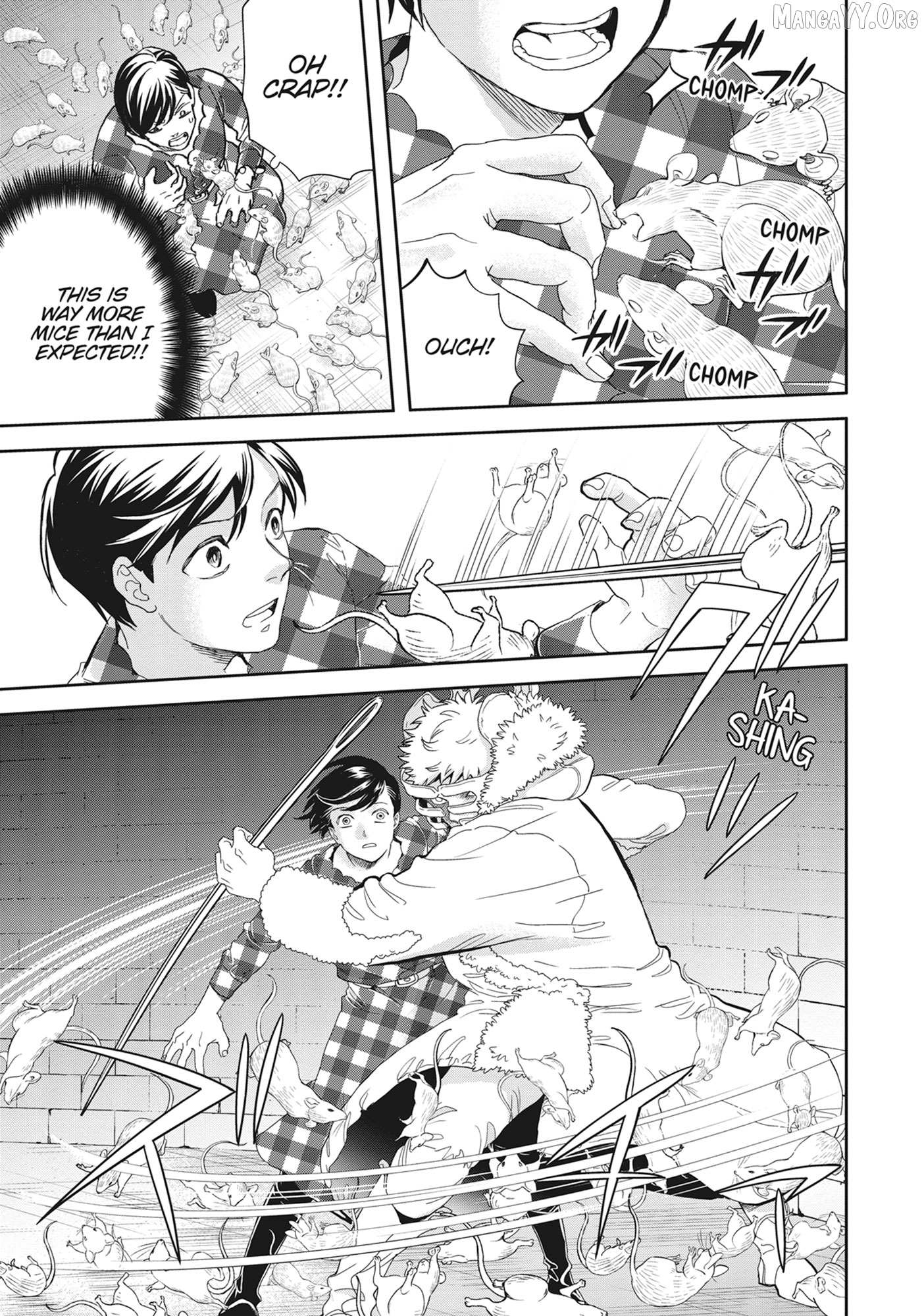 Read Black Night Parade chapter 46 image 9 on Lezhin