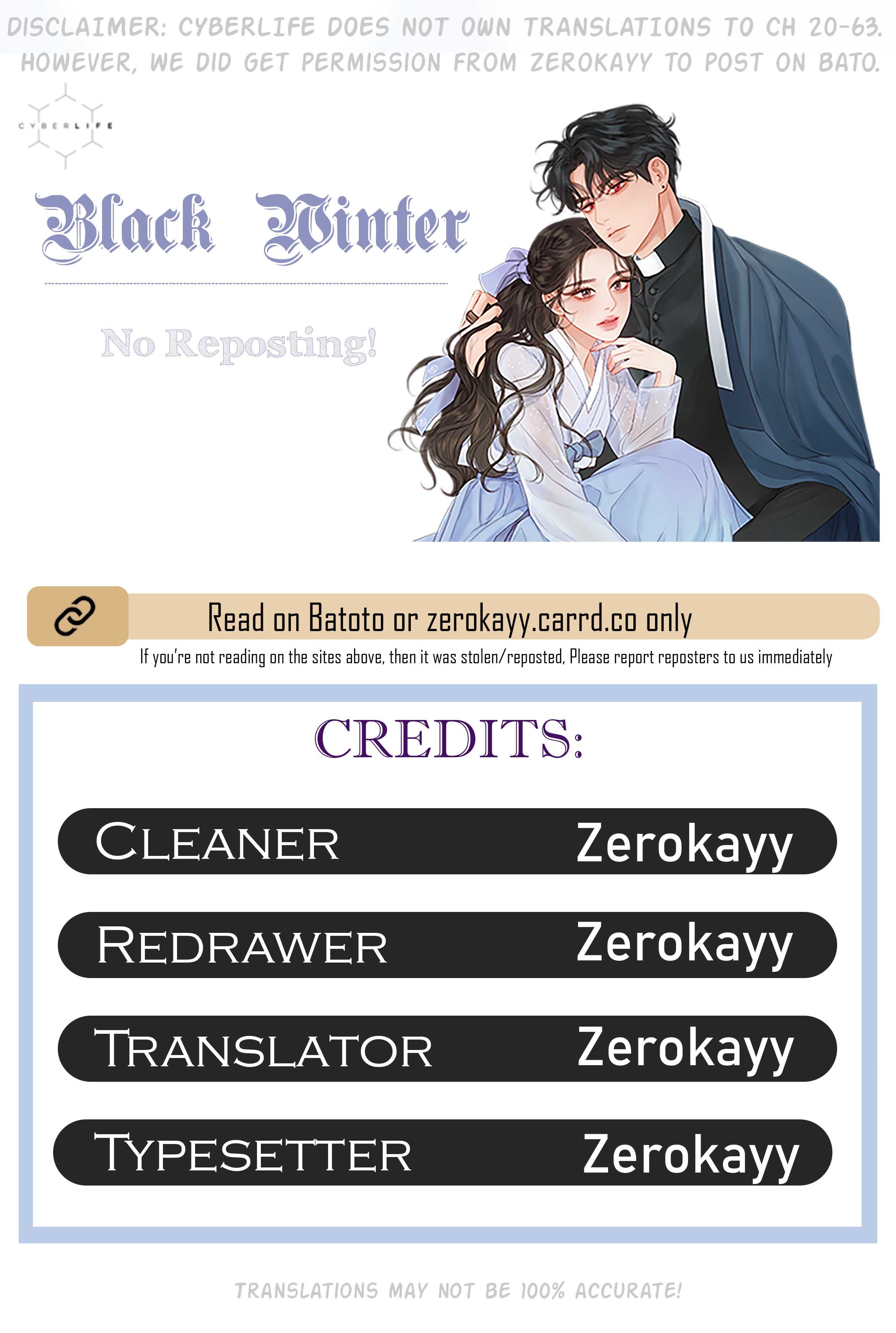 Read Black Winter chapter 59 image 0 on Lezhin