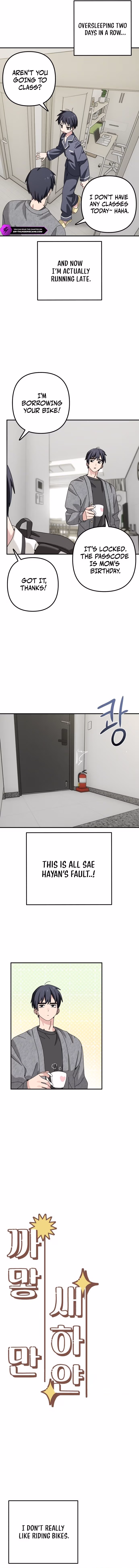 Read Black, Yet Pure White chapter 3 image 1 on Lezhin