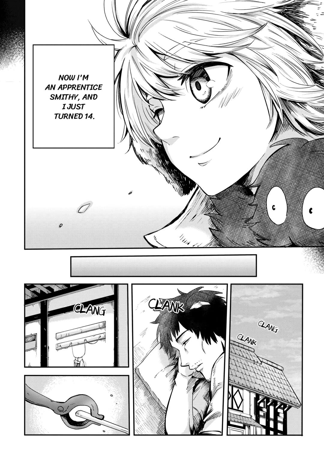 Read Blacksmith Apprentice at Level 596 chapter 1 image 11 on Lezhin