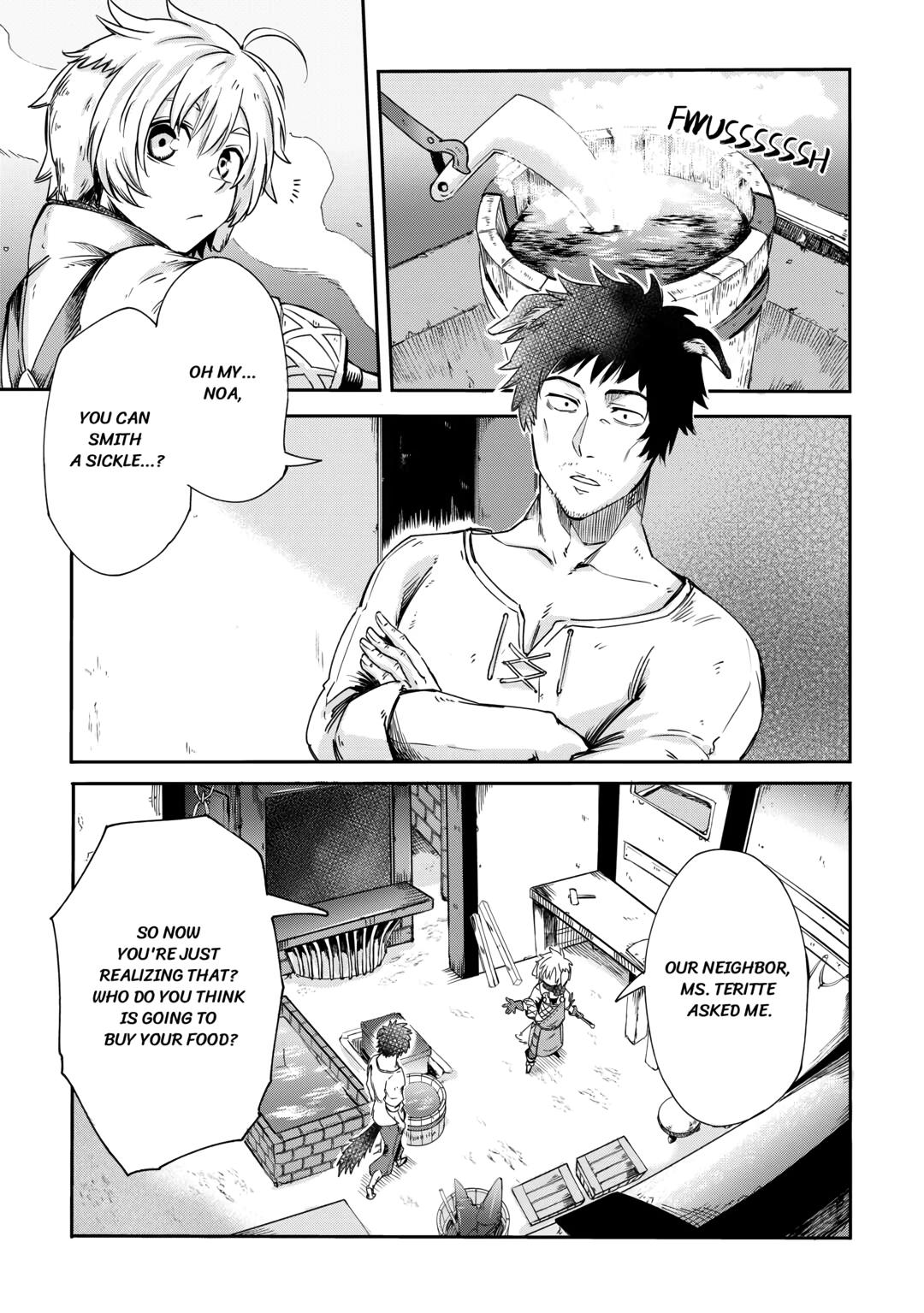 Read Blacksmith Apprentice at Level 596 chapter 1 image 12 on Lezhin