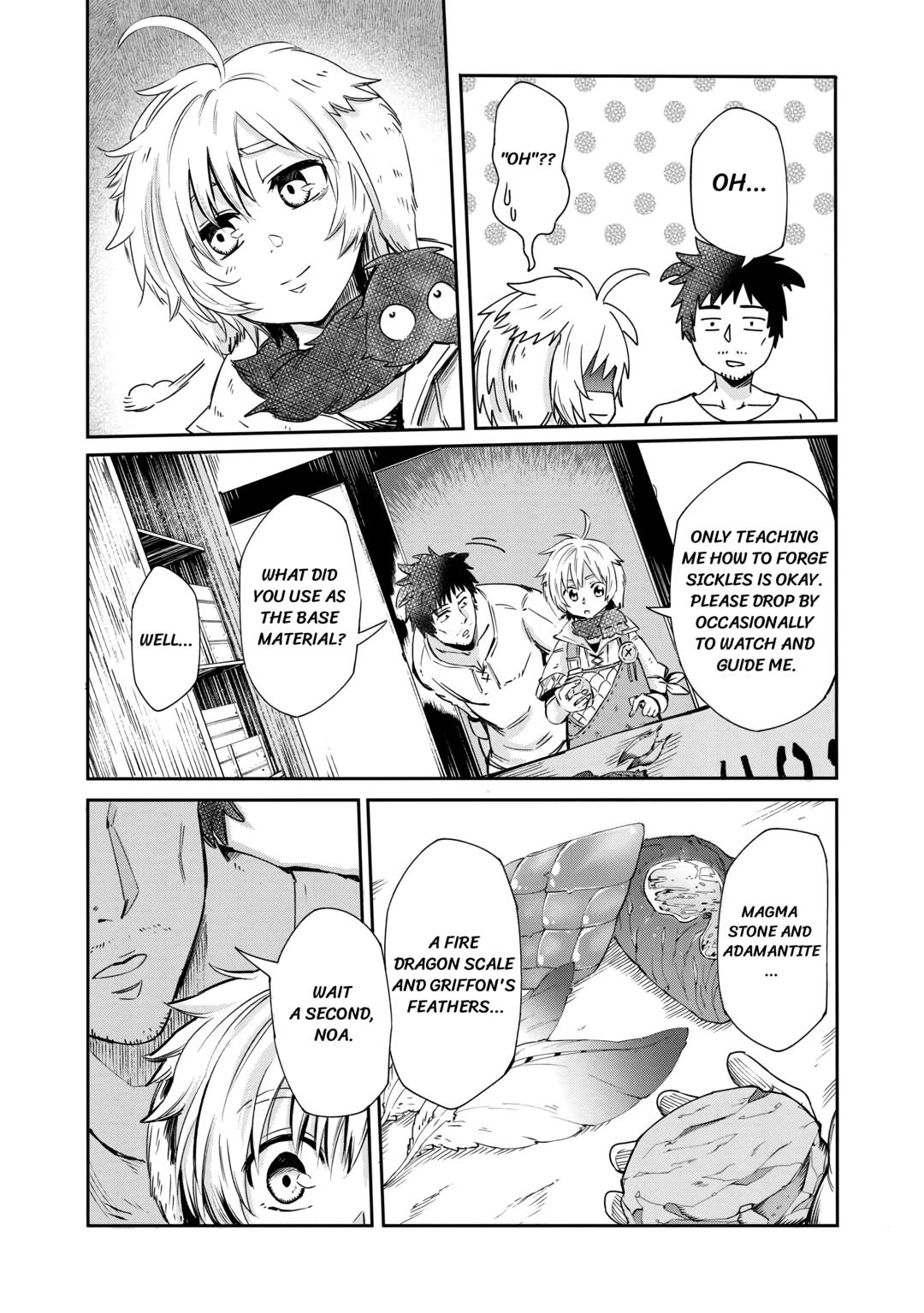 Read Blacksmith Apprentice at Level 596 chapter 1 image 13 on Lezhin