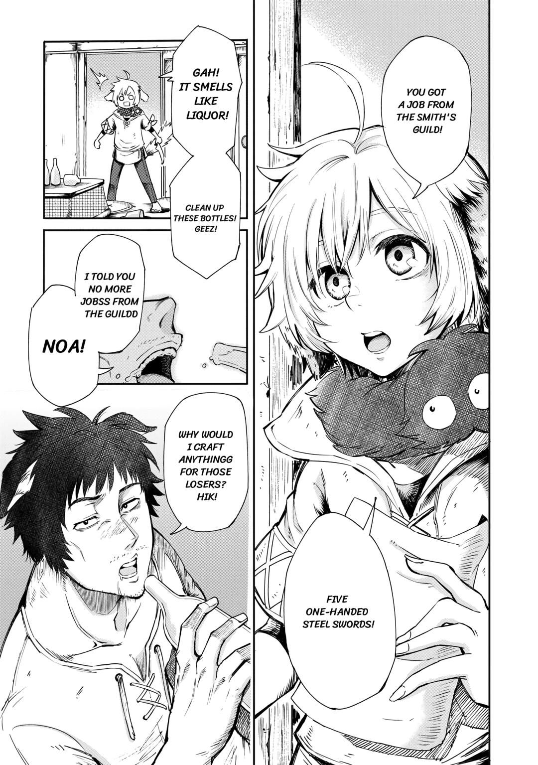 Read Blacksmith Apprentice at Level 596 chapter 1 image 4 on Lezhin