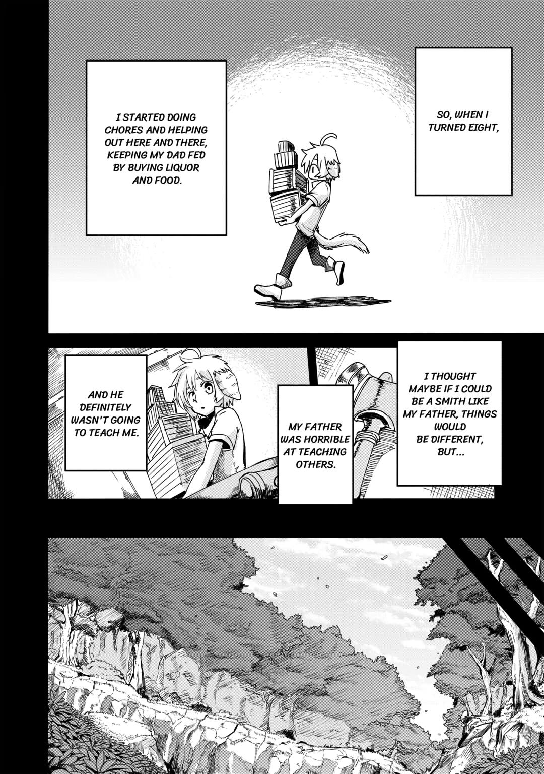 Read Blacksmith Apprentice at Level 596 chapter 1 image 7 on Lezhin