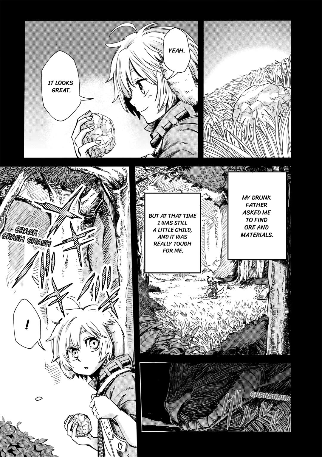 Read Blacksmith Apprentice at Level 596 chapter 1 image 8 on Lezhin