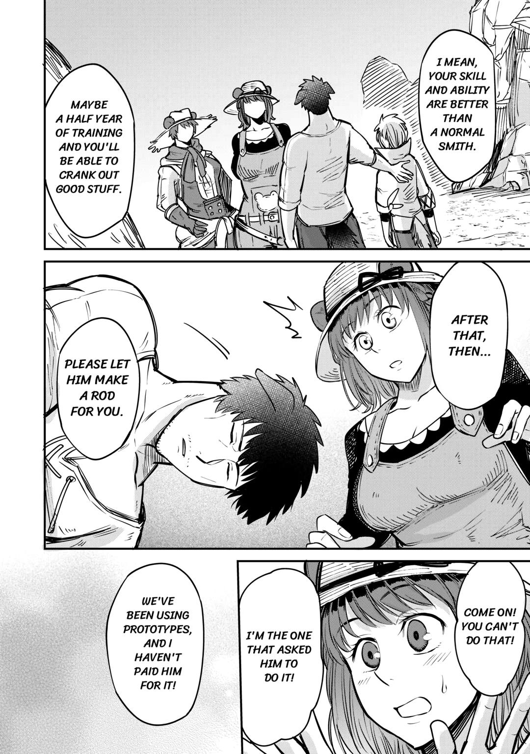 Read Blacksmith Apprentice at Level 596 chapter 10 image 23 on Lezhin