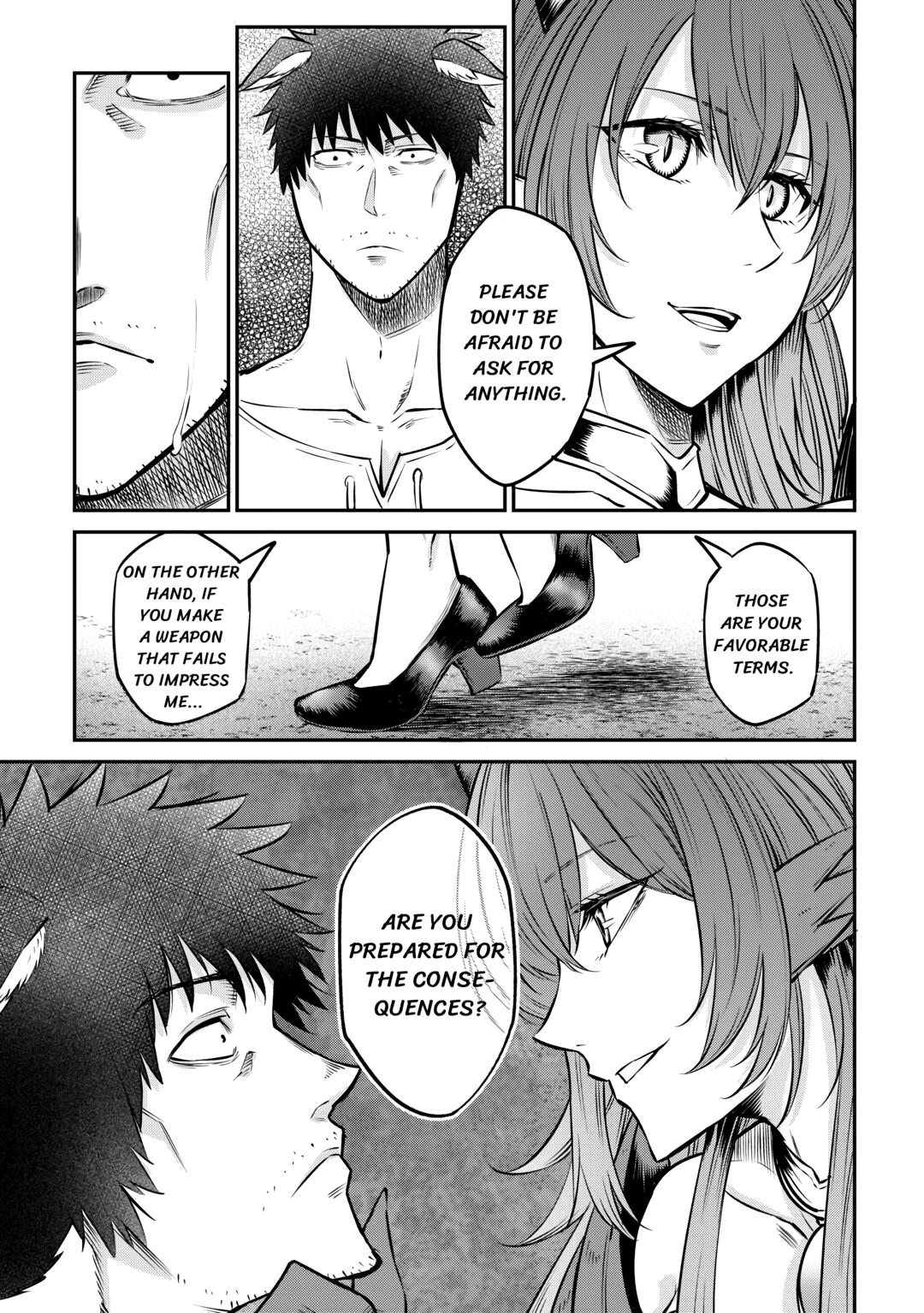 Read Blacksmith Apprentice at Level 596 chapter 13 image 6 on Lezhin