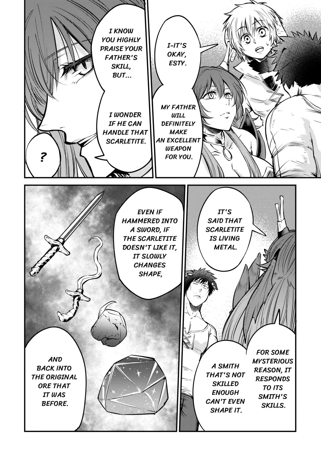 Read Blacksmith Apprentice at Level 596 chapter 13 image 7 on Lezhin
