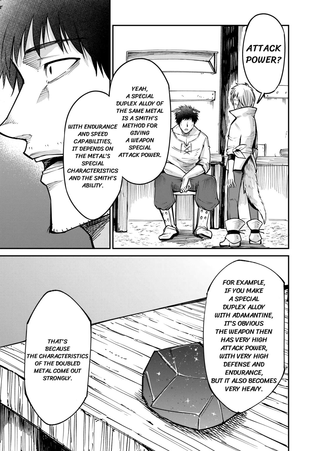 Read Blacksmith Apprentice at Level 596 chapter 14 image 10 on Lezhin