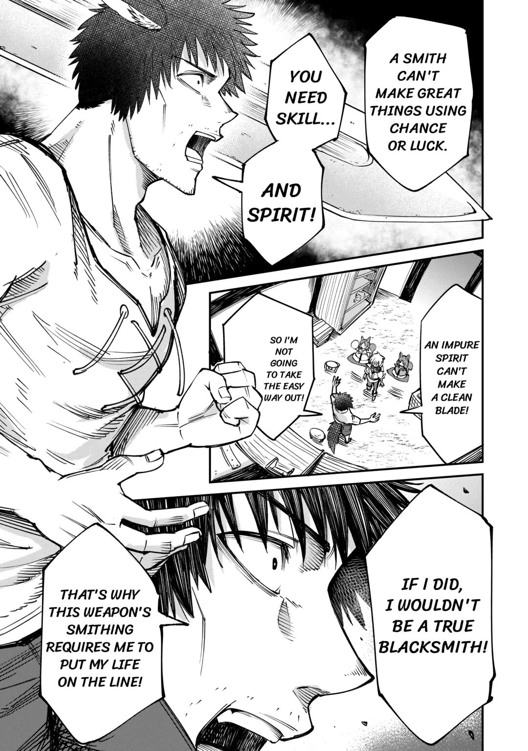 Read Blacksmith Apprentice at Level 596 chapter 14 image 20 on Lezhin