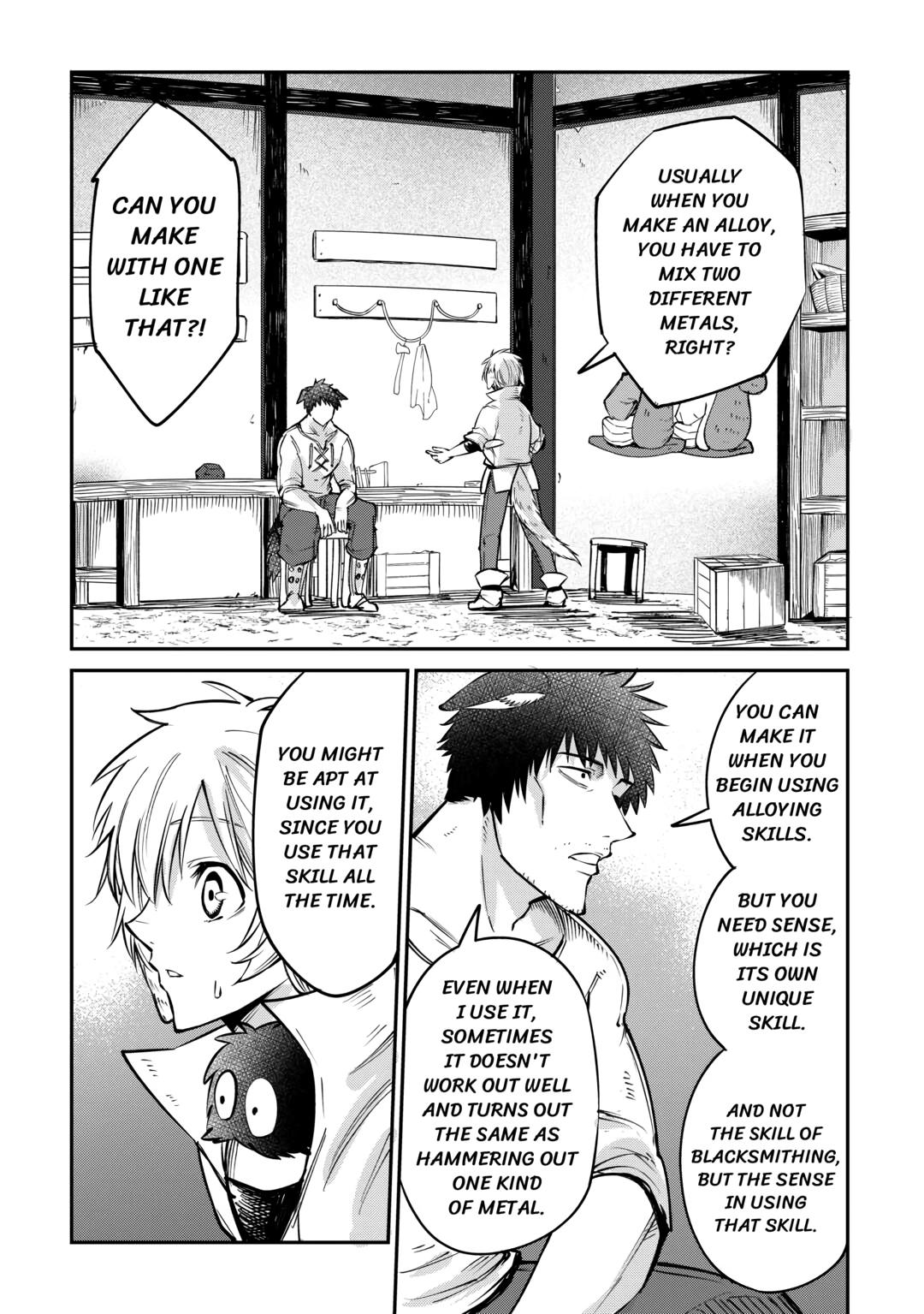 Read Blacksmith Apprentice at Level 596 chapter 14 image 6 on Lezhin