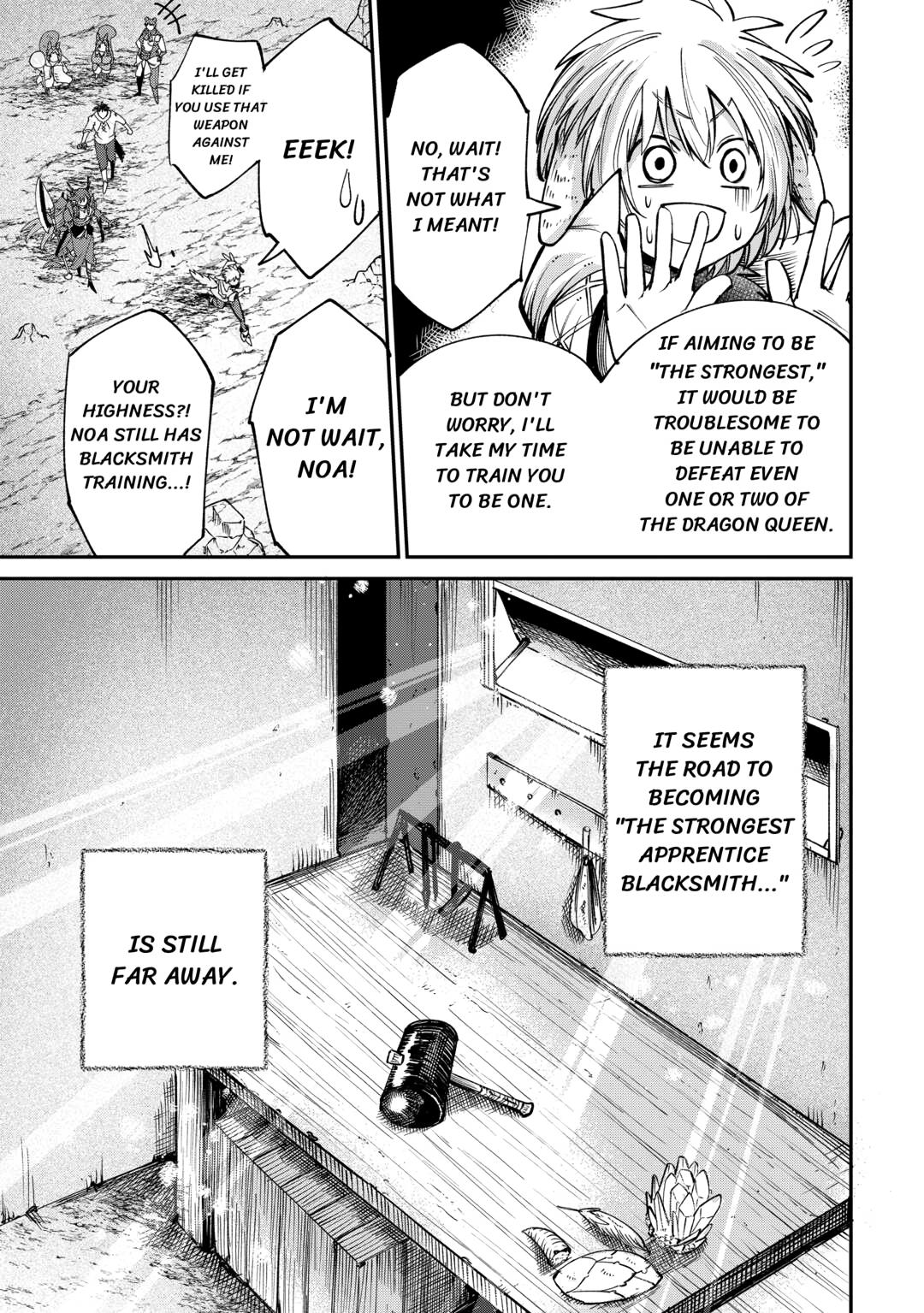 Read Blacksmith Apprentice at Level 596 chapter 18 image 34 on Lezhin