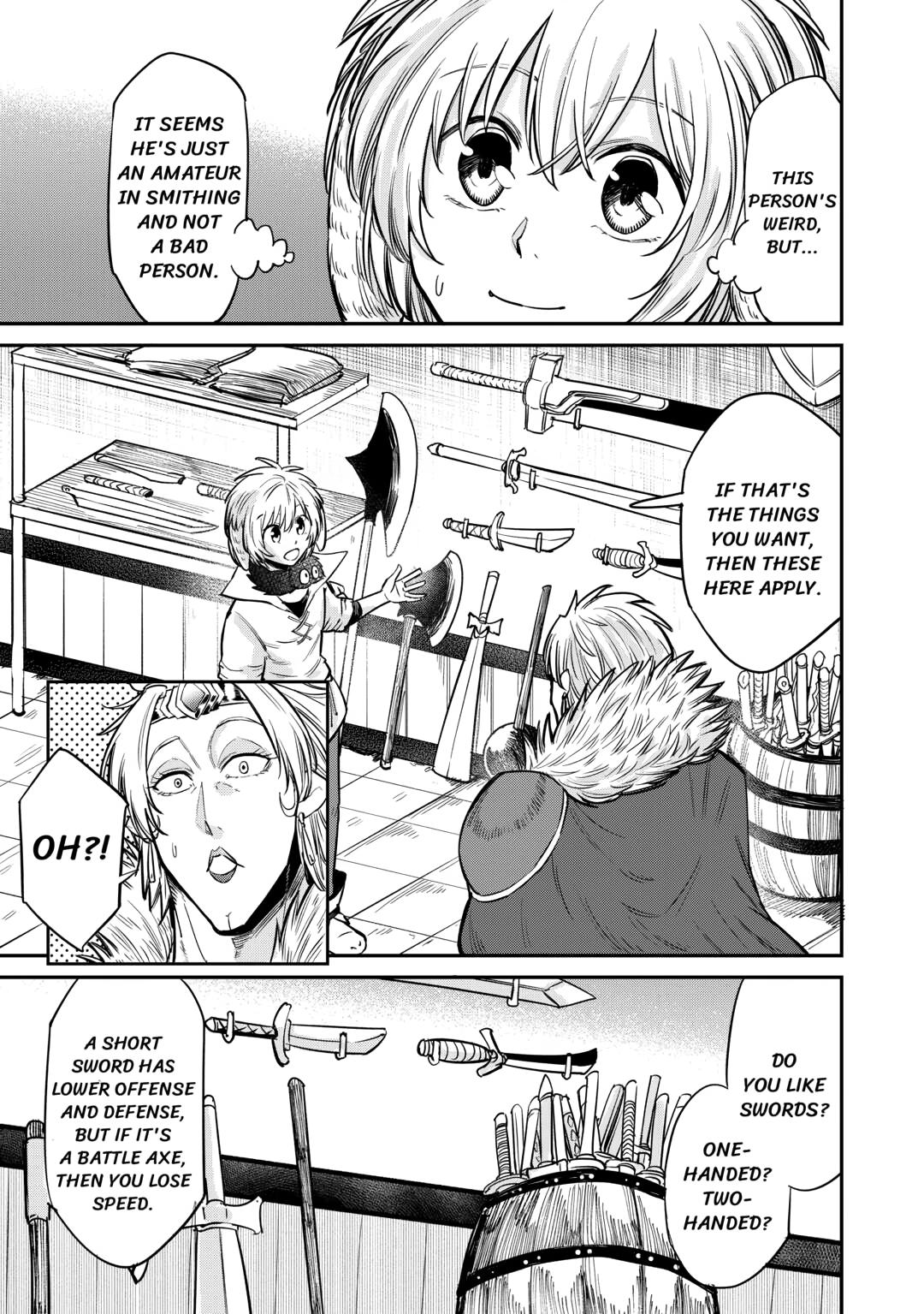 Read Blacksmith Apprentice at Level 596 chapter 22 image 10 on Lezhin