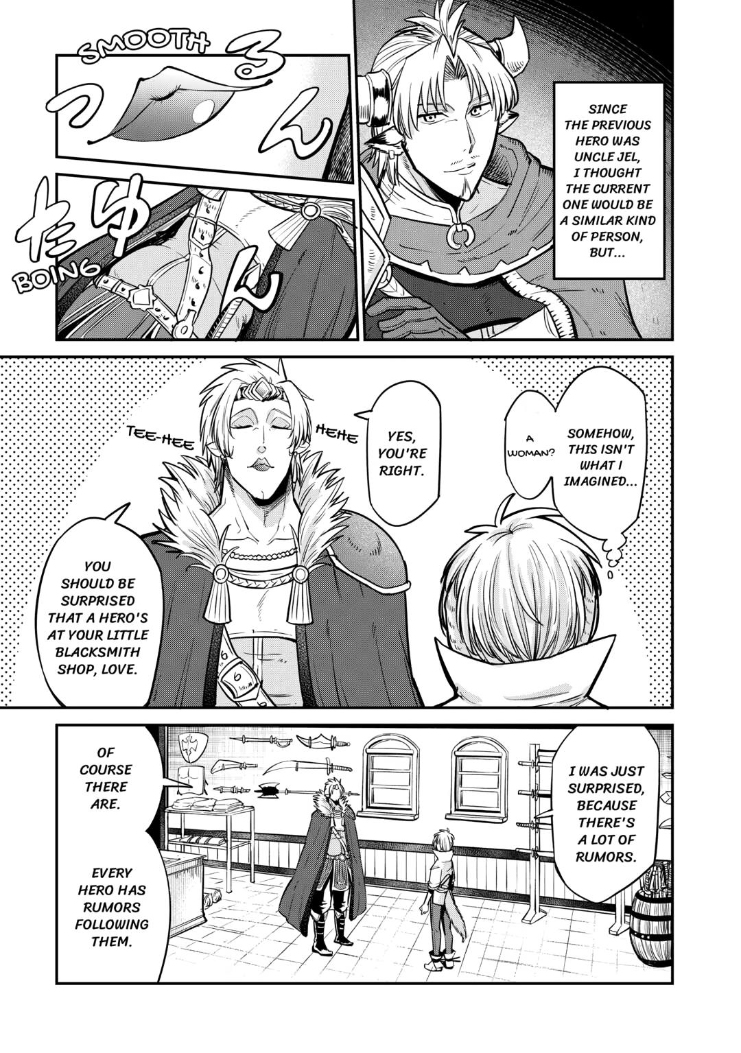 Read Blacksmith Apprentice at Level 596 chapter 22 image 2 on Lezhin