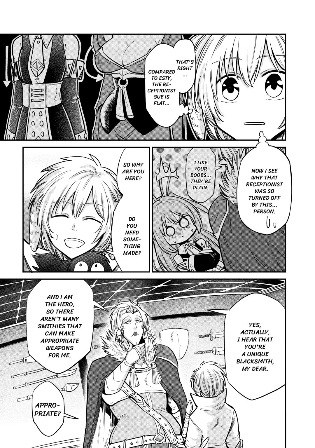 Read Blacksmith Apprentice at Level 596 chapter 22 image 4 on Lezhin