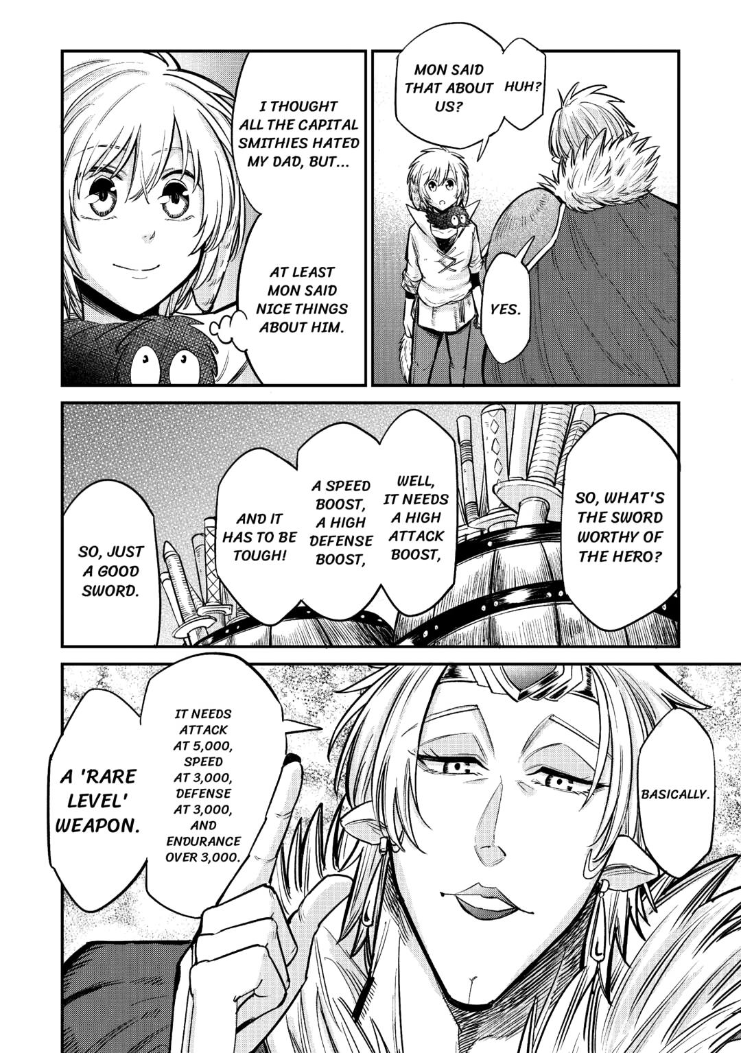 Read Blacksmith Apprentice at Level 596 chapter 22 image 7 on Lezhin
