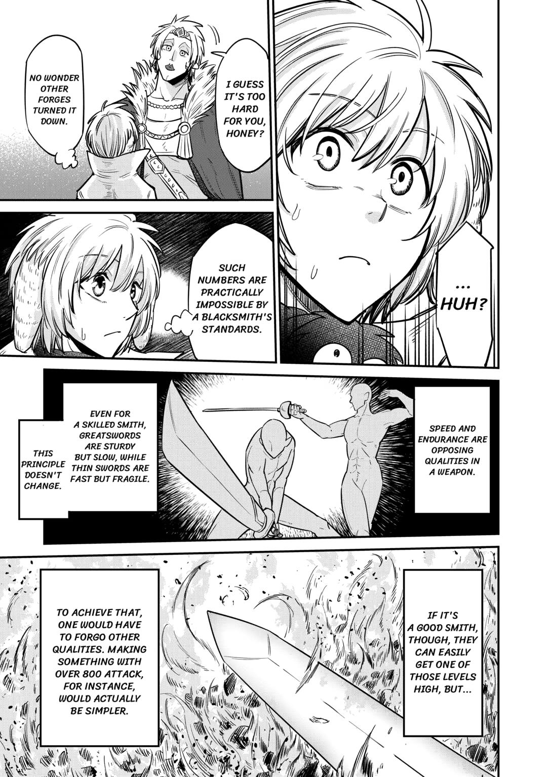 Read Blacksmith Apprentice at Level 596 chapter 22 image 8 on Lezhin