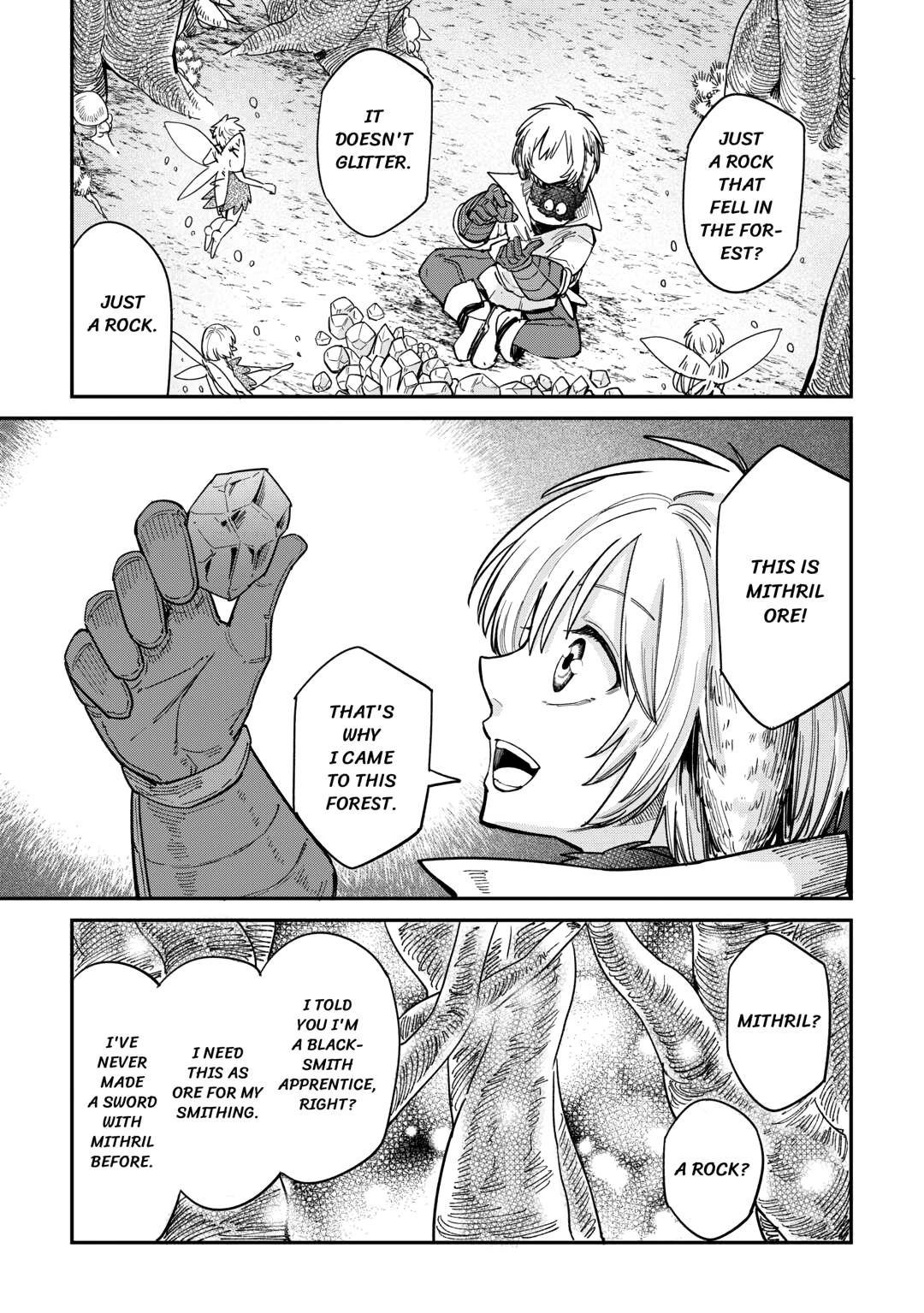 Read Blacksmith Apprentice at Level 596 chapter 27 image 4 on Lezhin