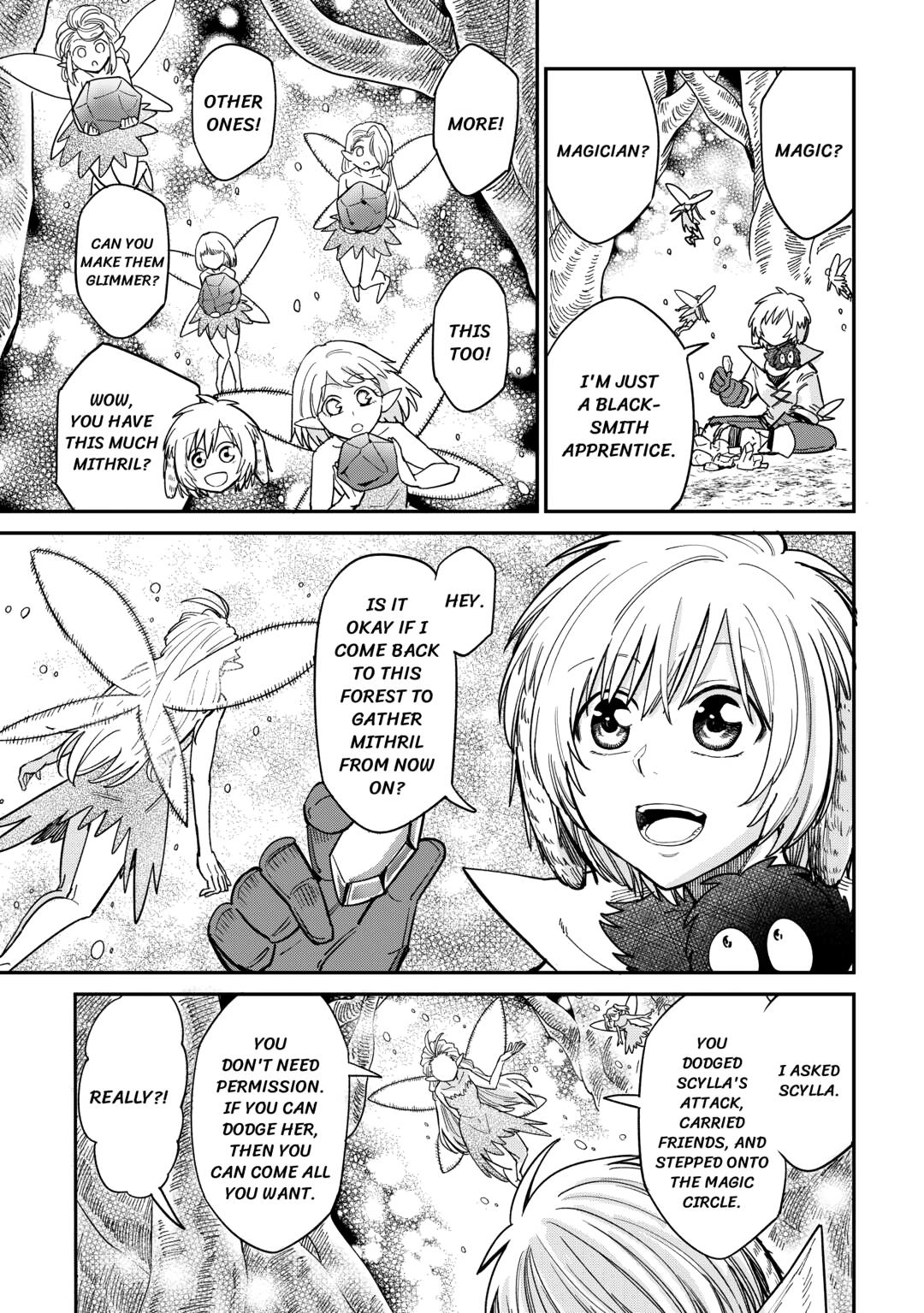 Read Blacksmith Apprentice at Level 596 chapter 27 image 6 on Lezhin