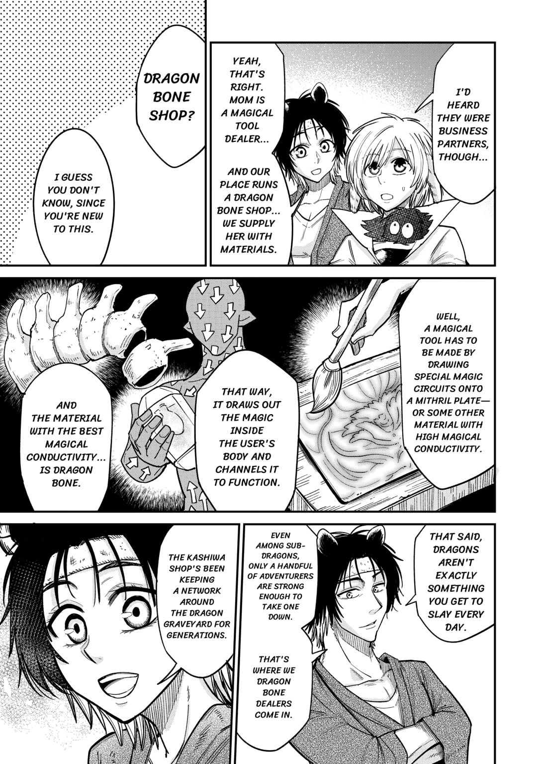 Read Blacksmith Apprentice at Level 596 chapter 30 image 8 on Lezhin
