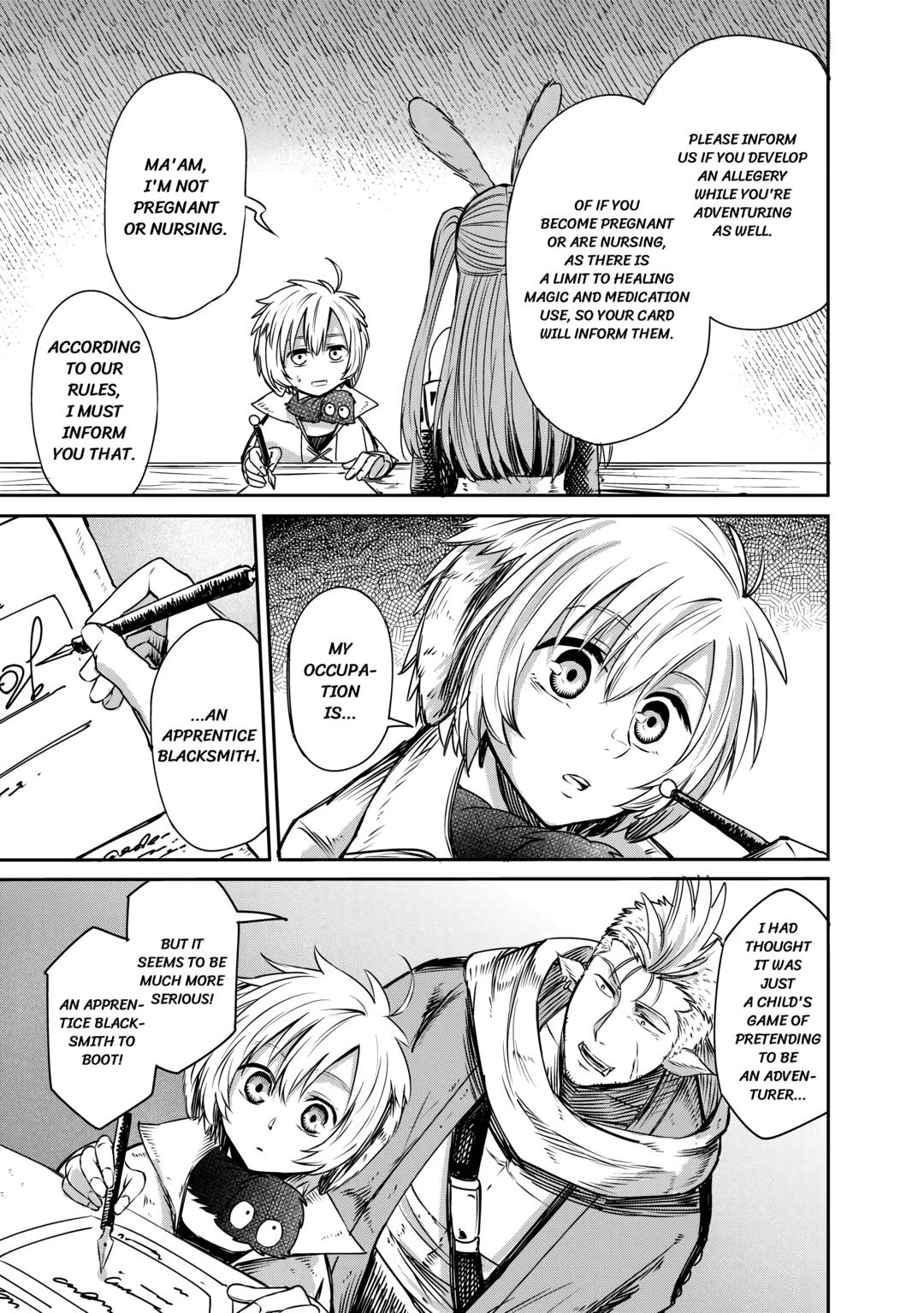 Read Blacksmith Apprentice at Level 596 chapter 4 image 16 on Lezhin