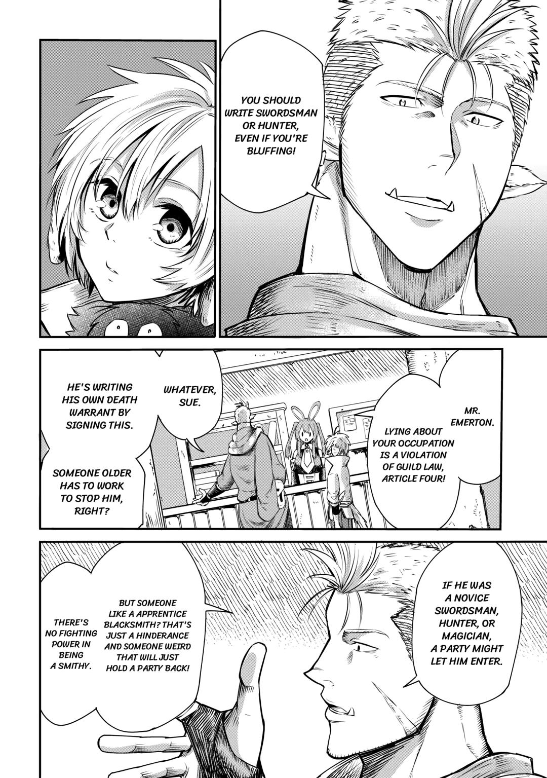 Read Blacksmith Apprentice at Level 596 chapter 4 image 17 on Lezhin